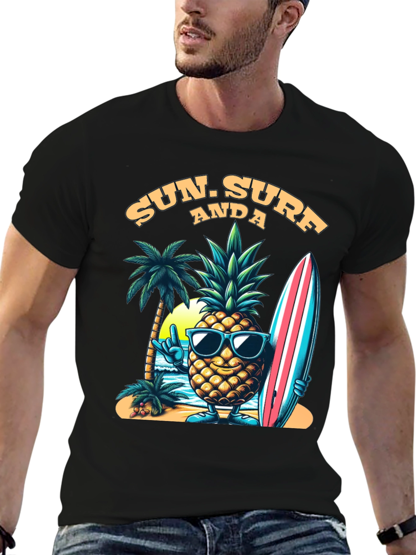 Sun Surf Pineapple T-Shirt