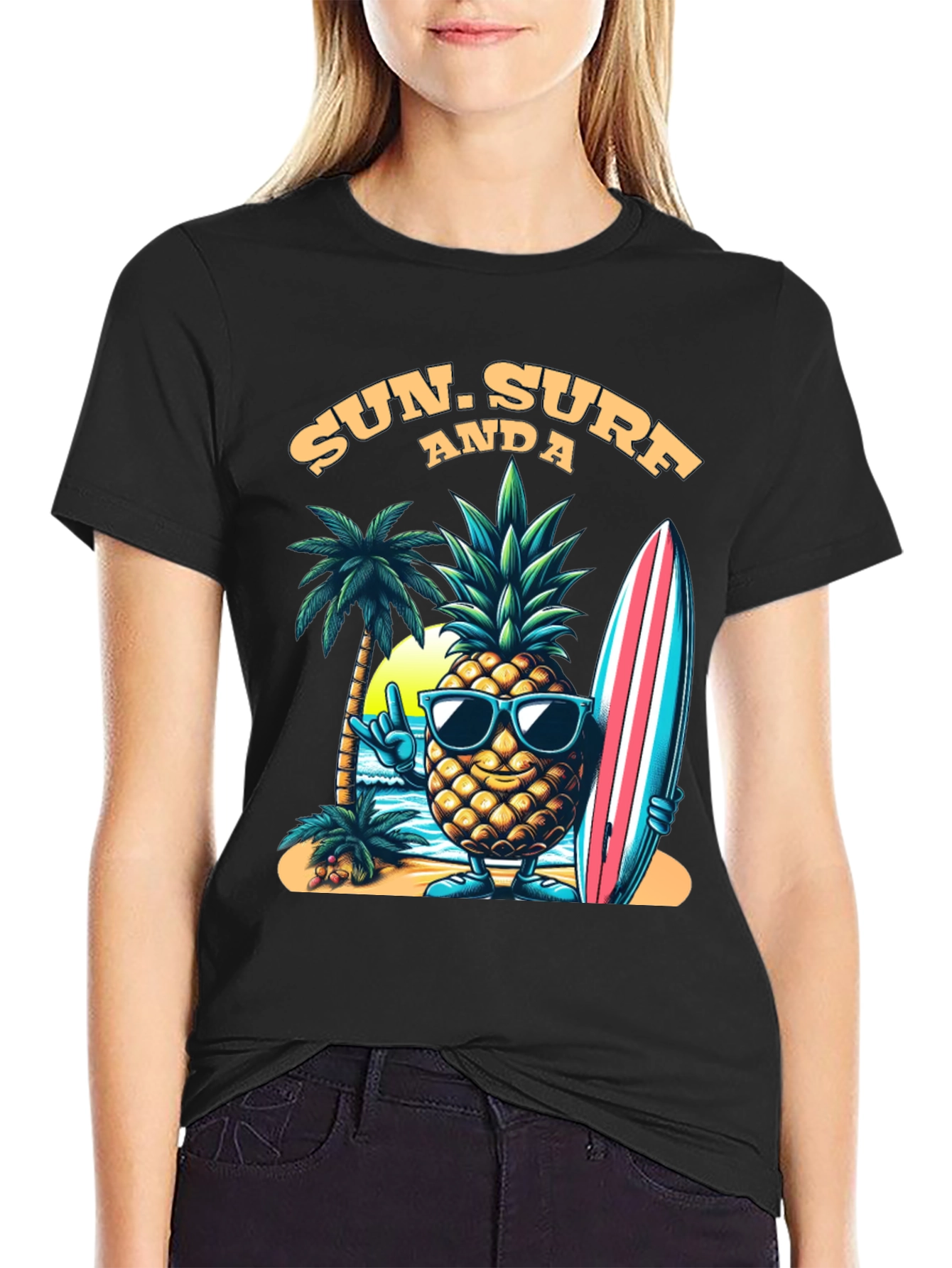 Sun Surf Pineapple T-Shirt