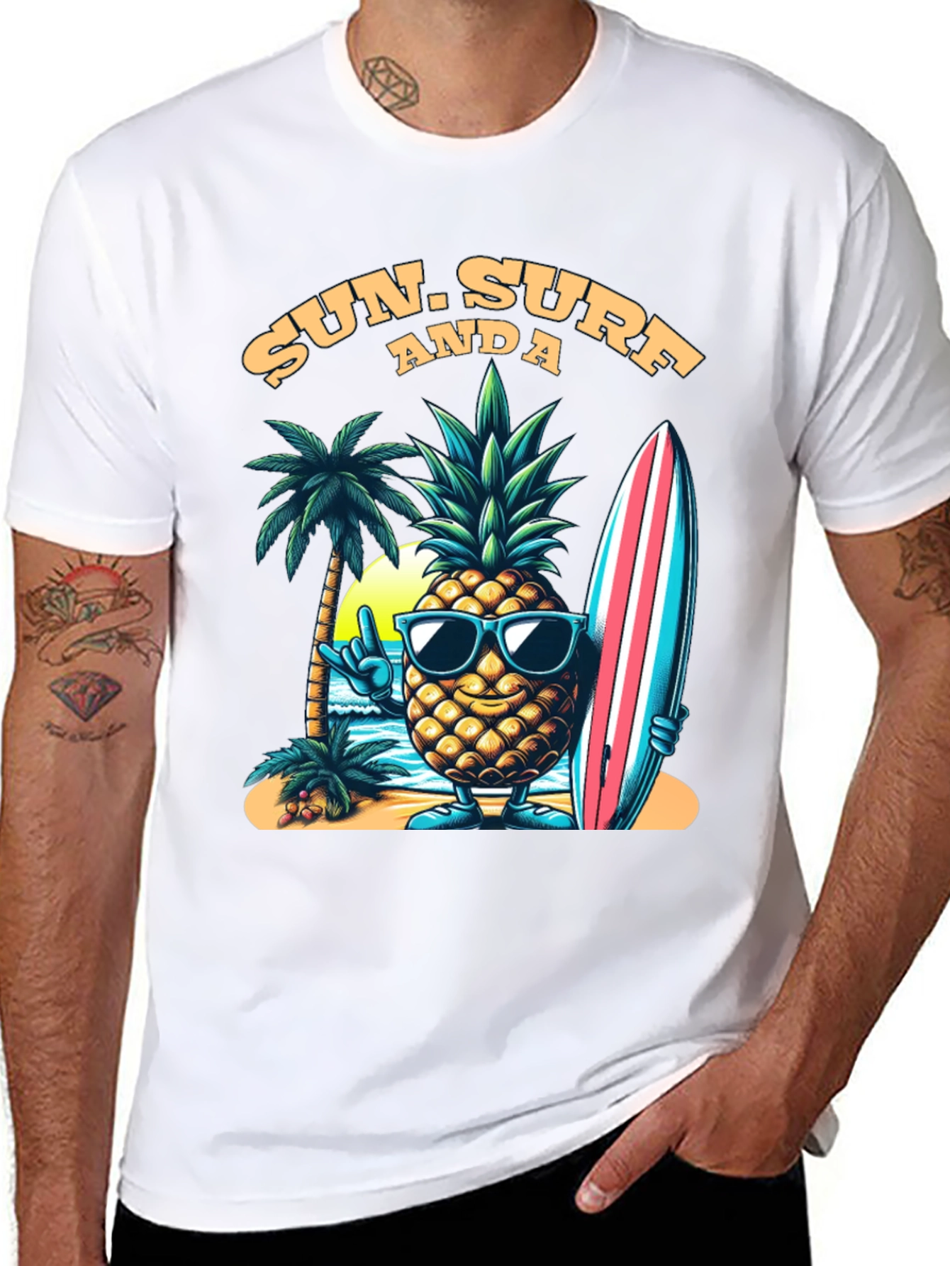 Sun Surf Pineapple T-Shirt