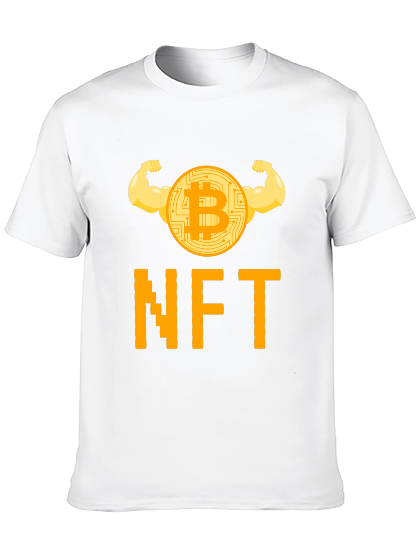 Bitcoin NFT Crypto T-Shirt - Strong HODL Design