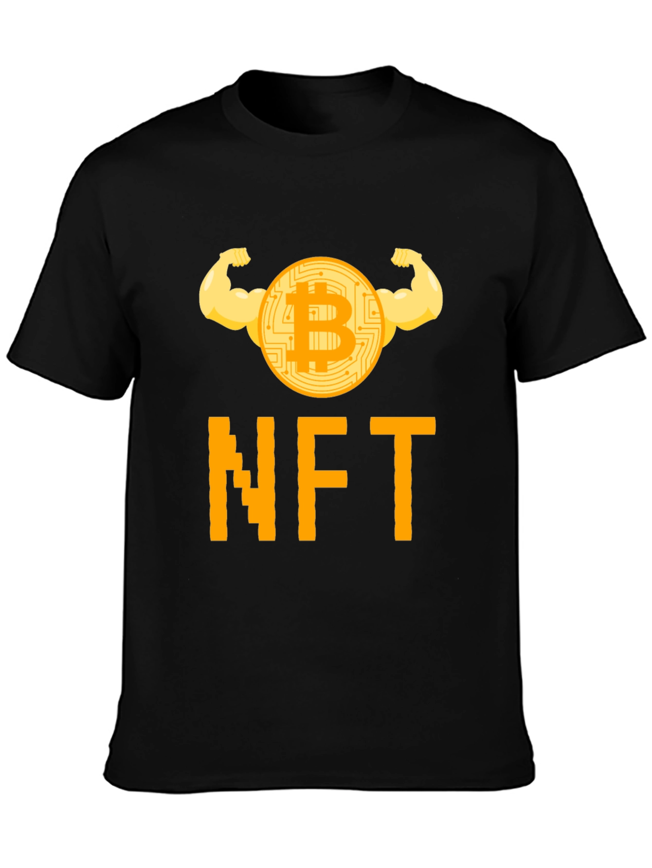 Bitcoin NFT Crypto T-Shirt - Strong HODL Design