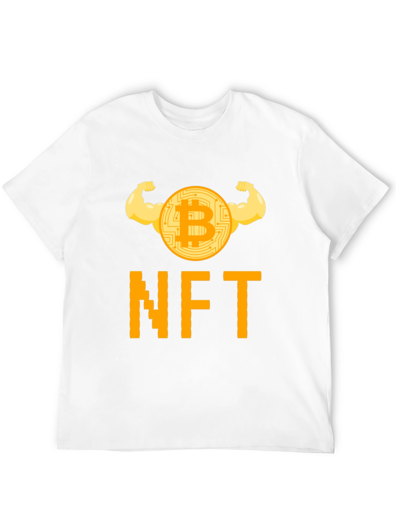 Bitcoin NFT Crypto T-Shirt - Strong HODL Design