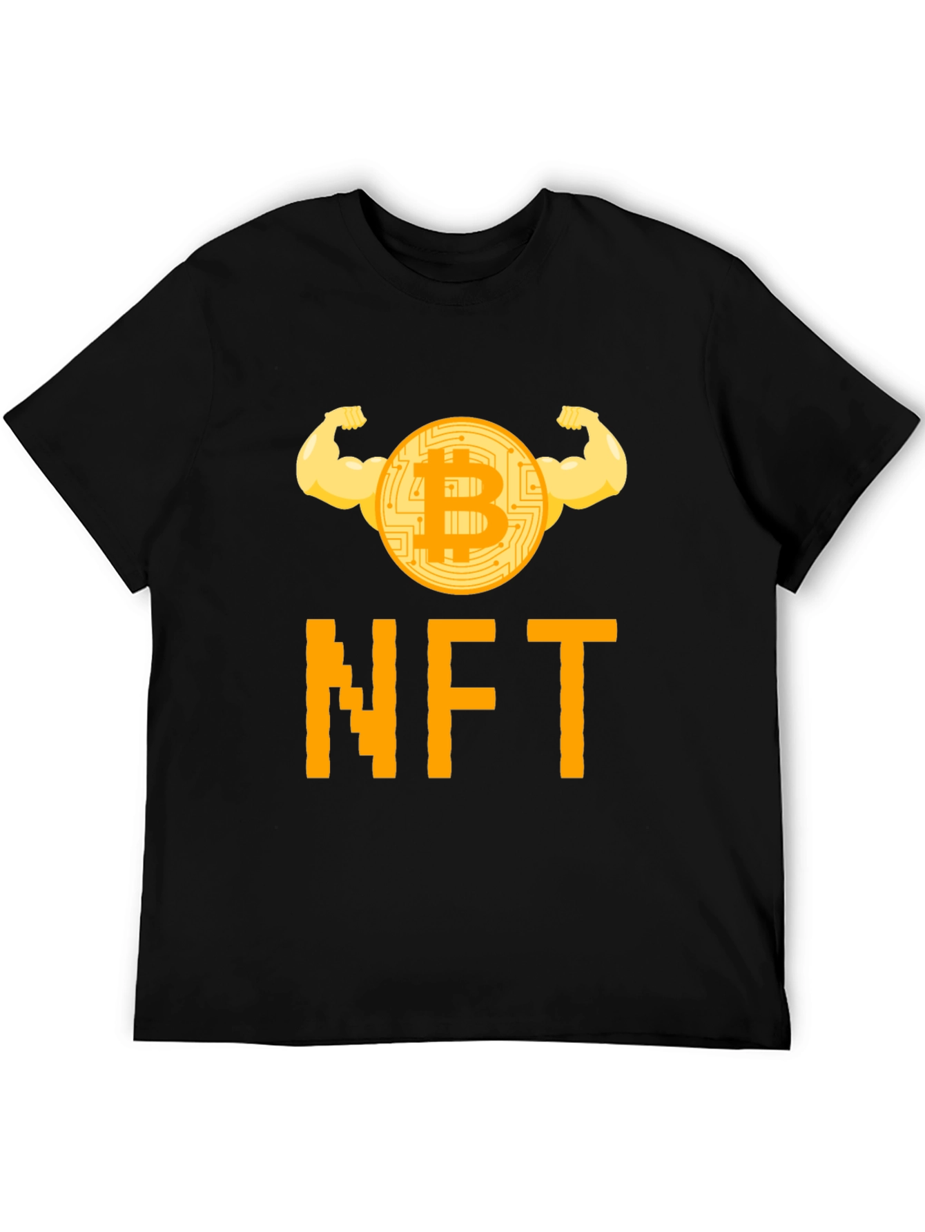 Bitcoin NFT Crypto T-Shirt - Strong HODL Design