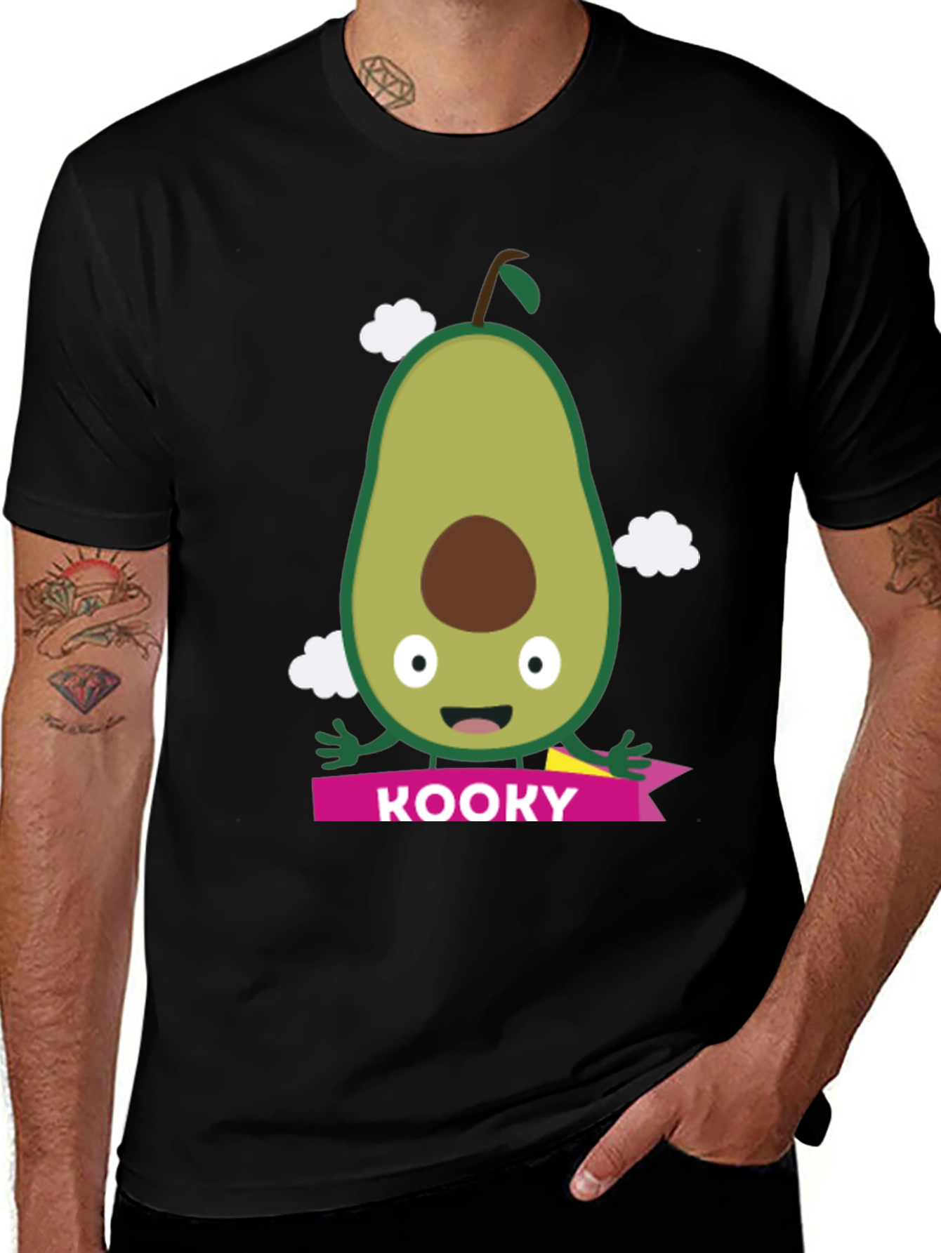 Kooky Avocado Graphic Tee - Funny Foodie T-Shirt