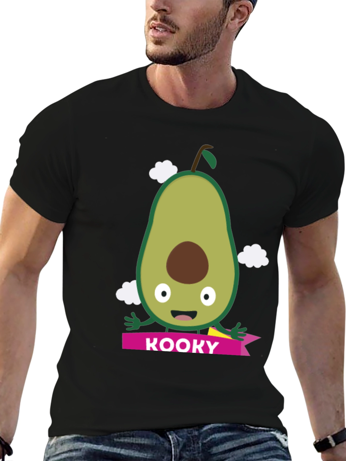 Kooky Avocado Graphic Tee - Funny Foodie T-Shirt