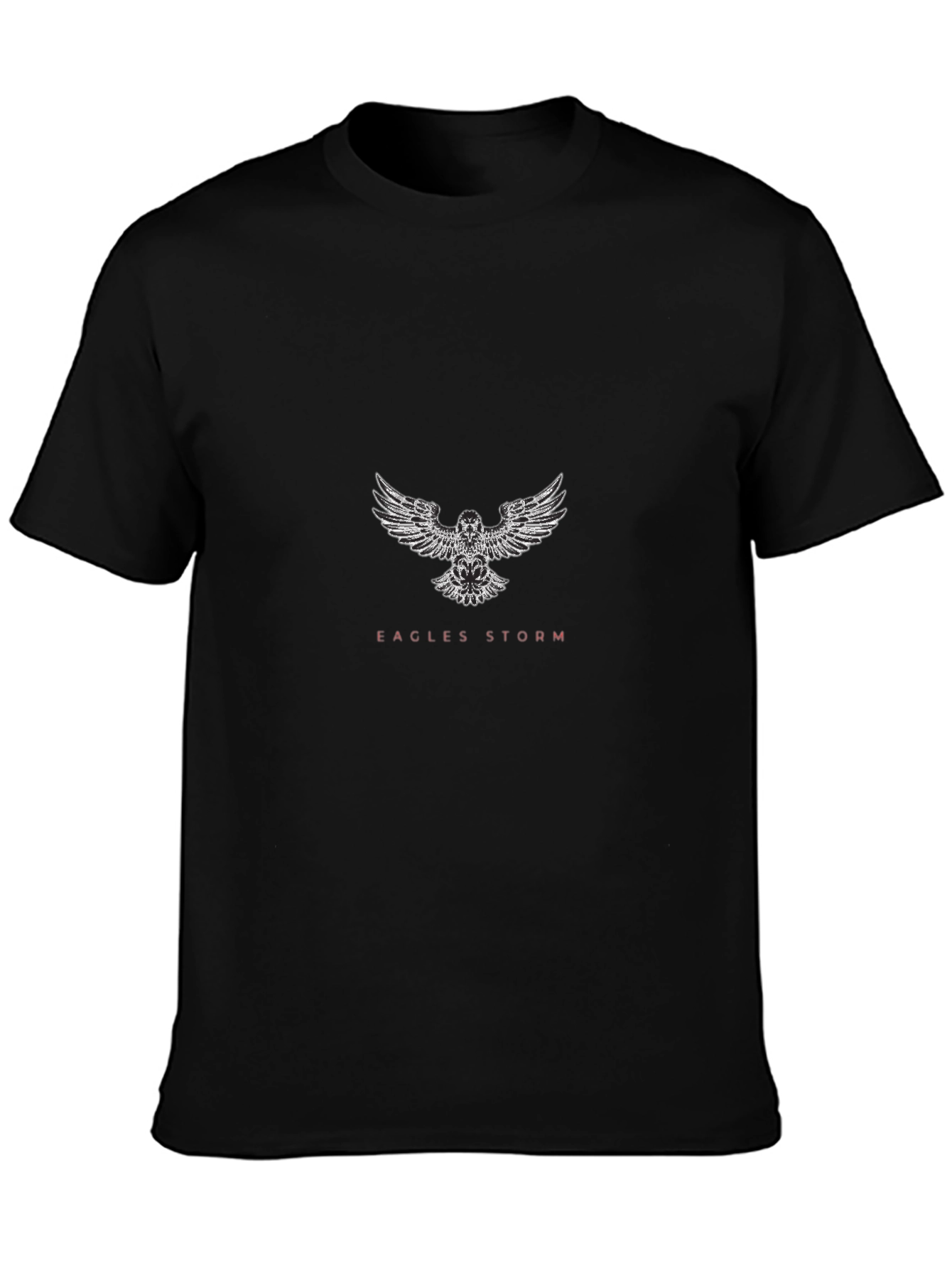 Eagles Storm Graphic T-Shirt - Classic Black Tee