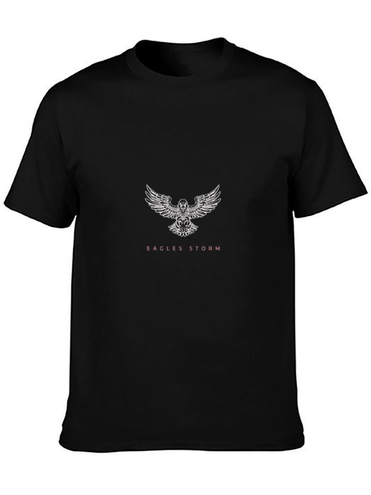Eagles Storm Graphic T-Shirt - Classic Black Tee