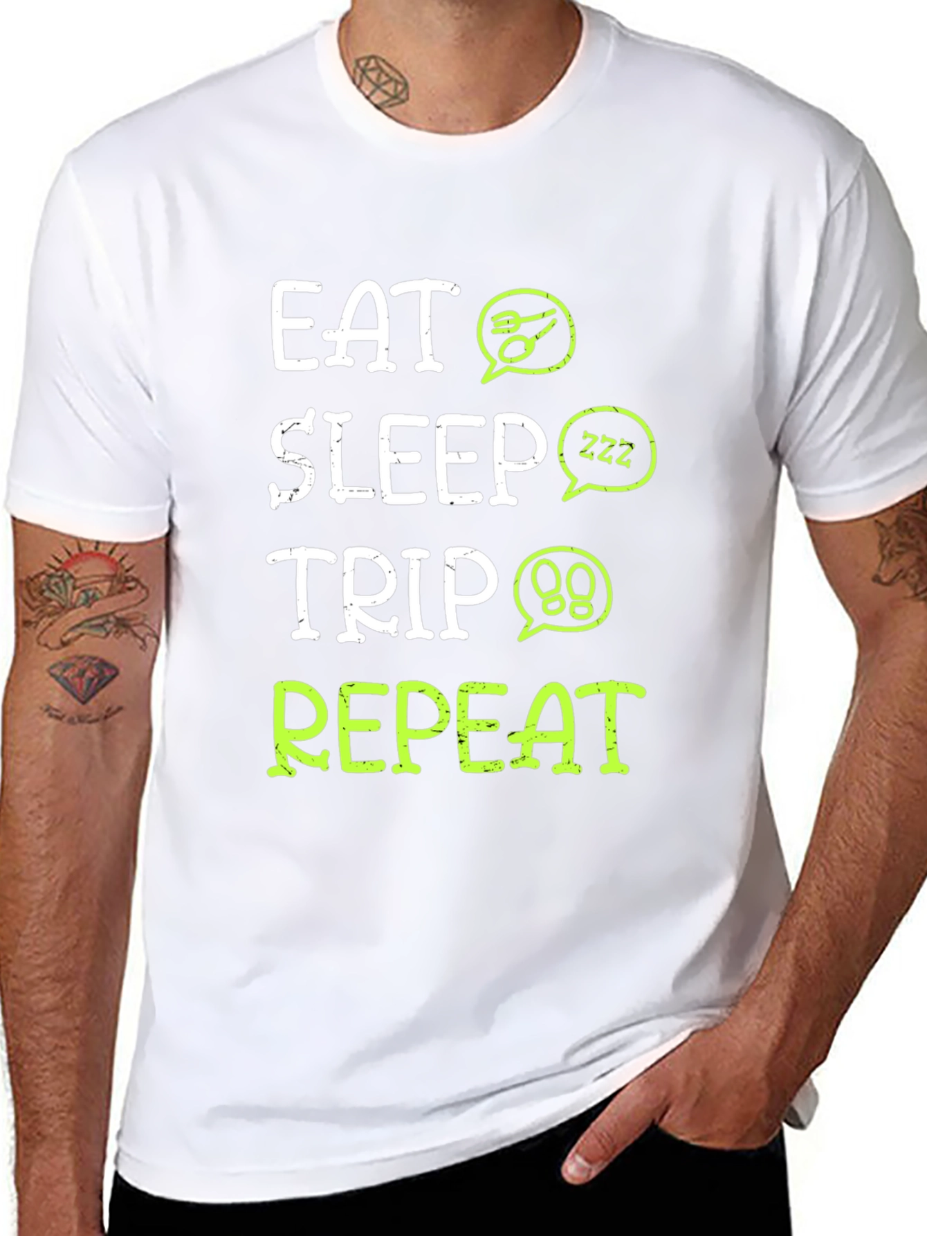 Eat Sleep Trip Repeat T-Shirt