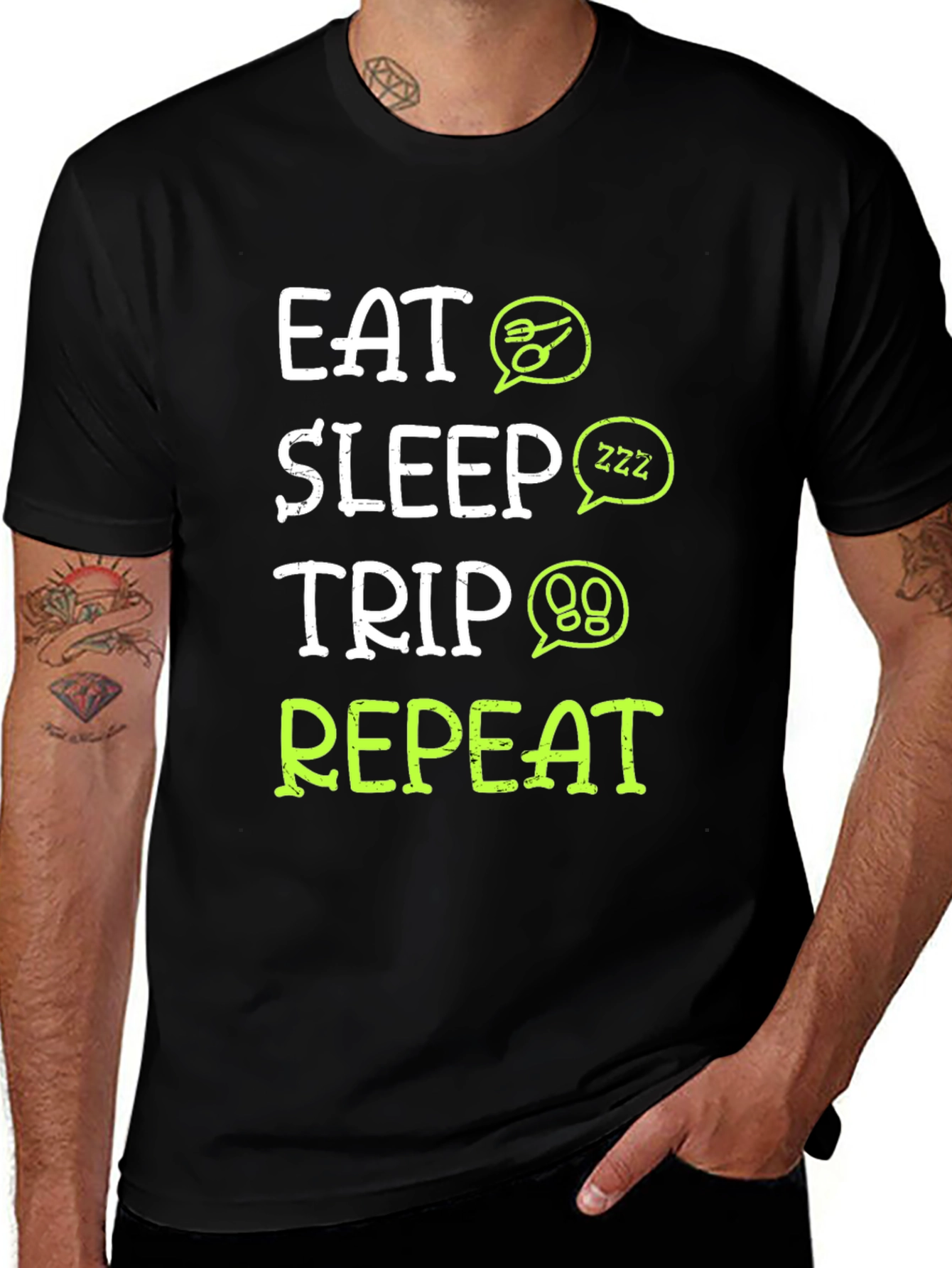 Eat Sleep Trip Repeat T-Shirt