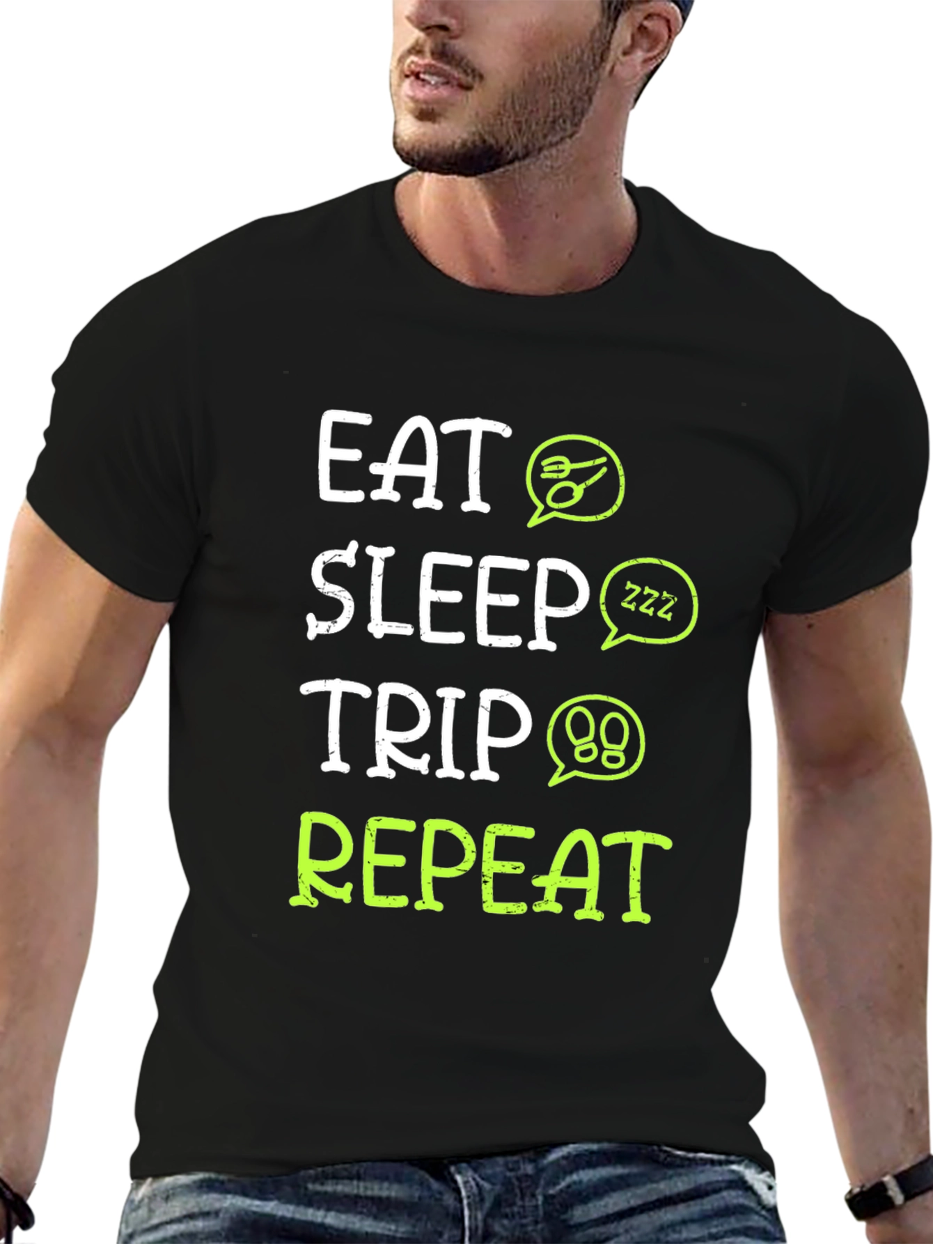 Eat Sleep Trip Repeat T-Shirt