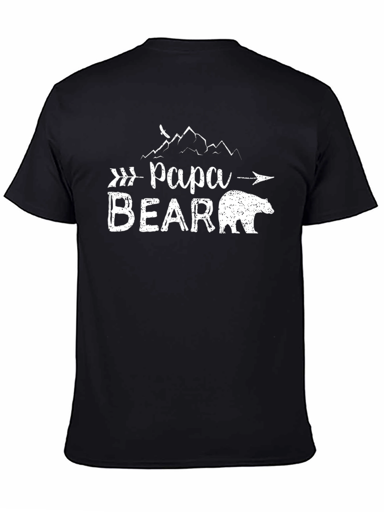 Papa Bear Graphic Tee - Comfort & Style