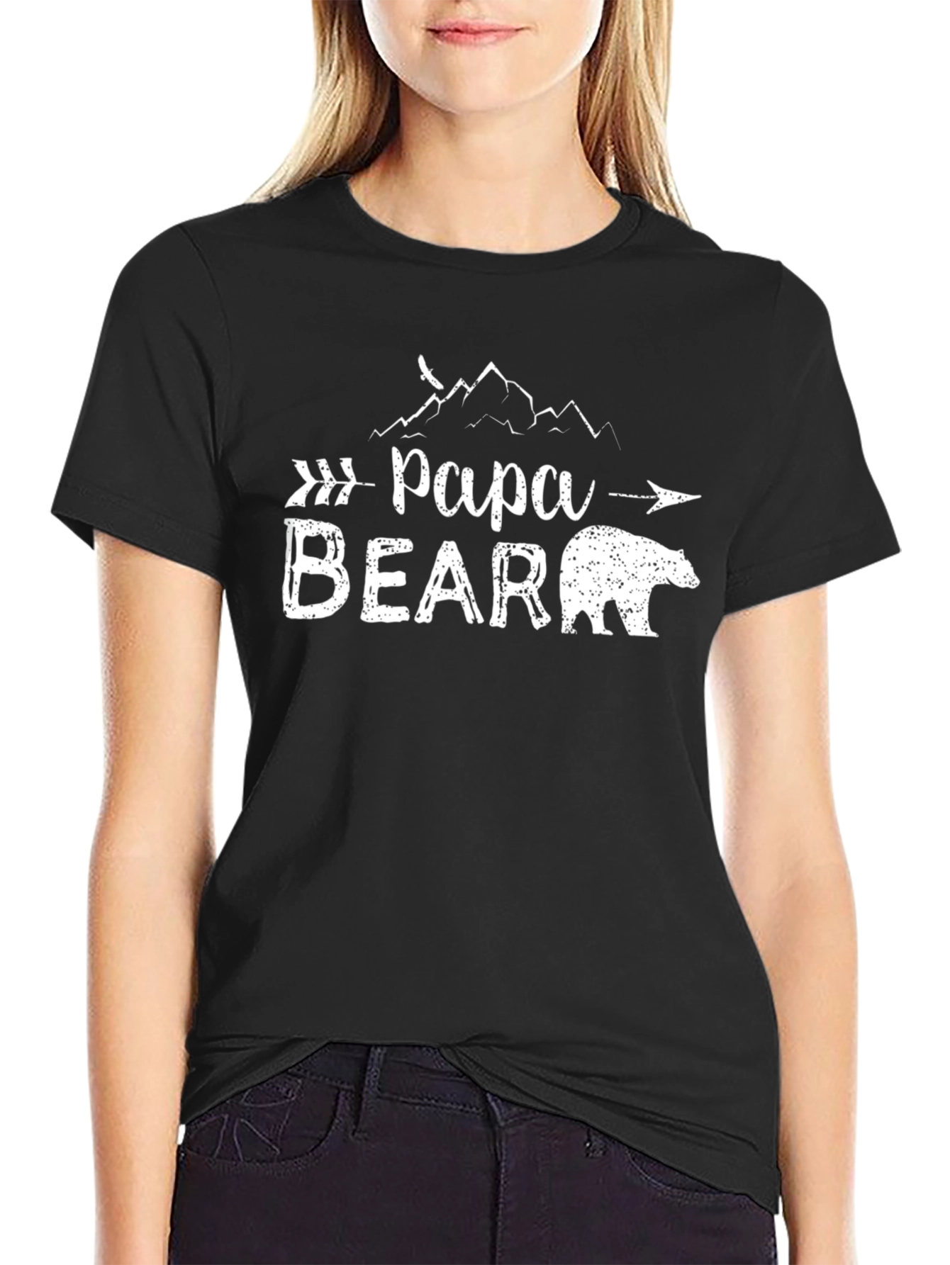 Papa Bear Graphic Tee - Comfort & Style