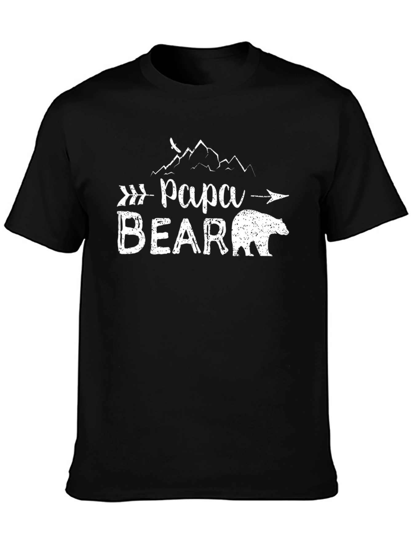 Papa Bear Graphic Tee - Comfort & Style