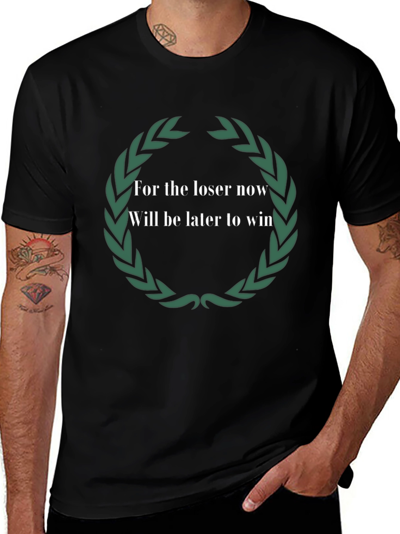 Motivational Loser To Winner Graphic T-Shirt