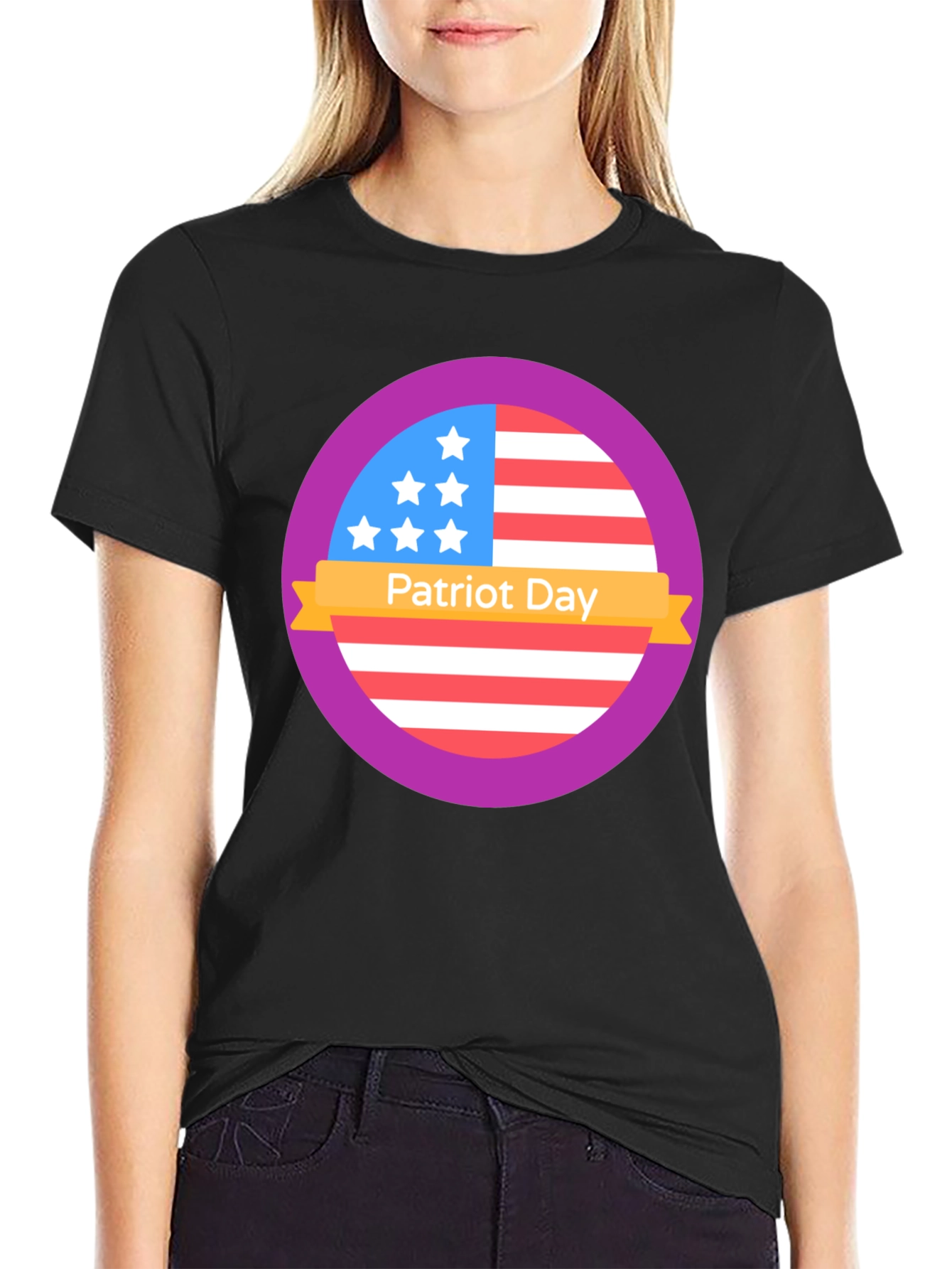 Patriot Day T-Shirt: Stars & Stripes Patriotic Pride