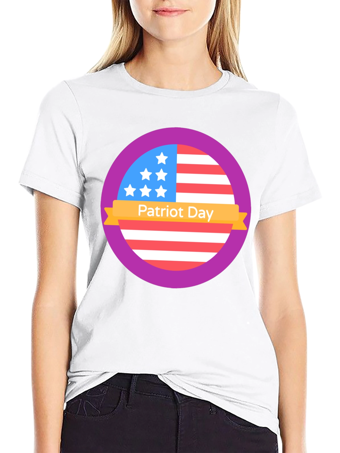 Patriot Day T-Shirt: Stars & Stripes Patriotic Pride