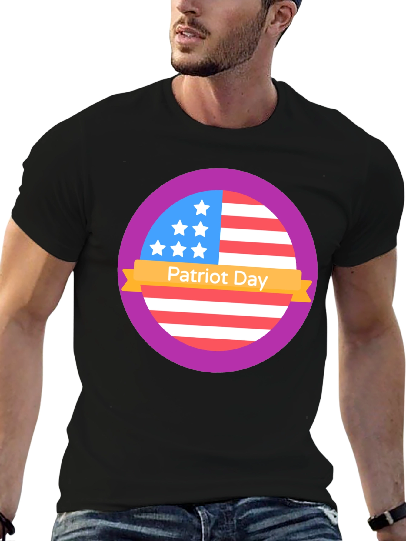 Patriot Day T-Shirt: Stars & Stripes Patriotic Pride