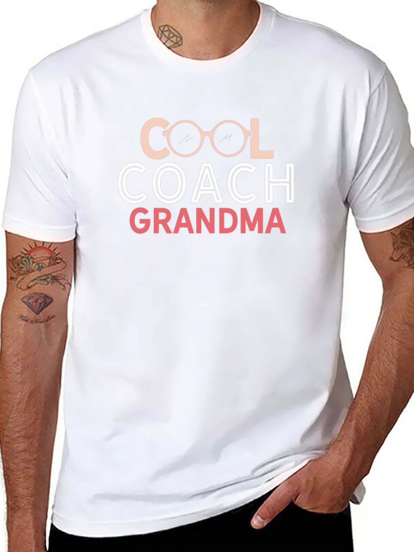 Cool Coach Grandma T-Shirt - Gift for Coaches