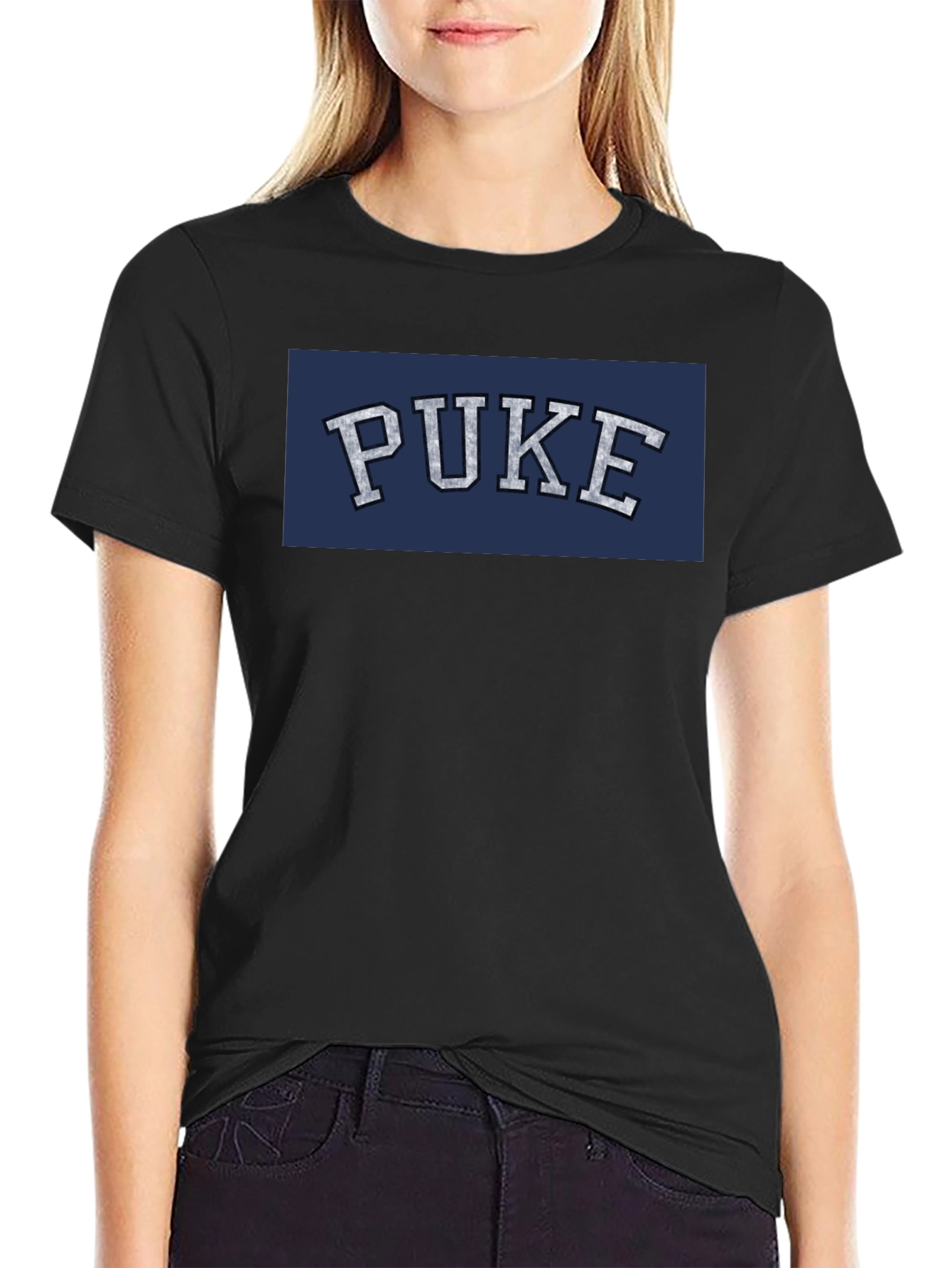 PUKE Graphic Tee - Black T-Shirt