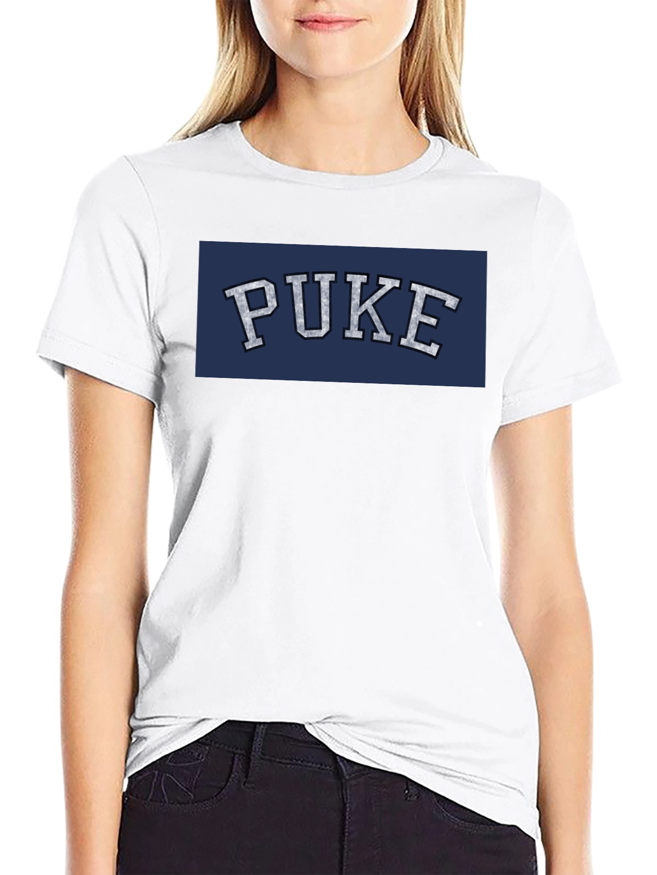 PUKE Graphic Tee - Black T-Shirt