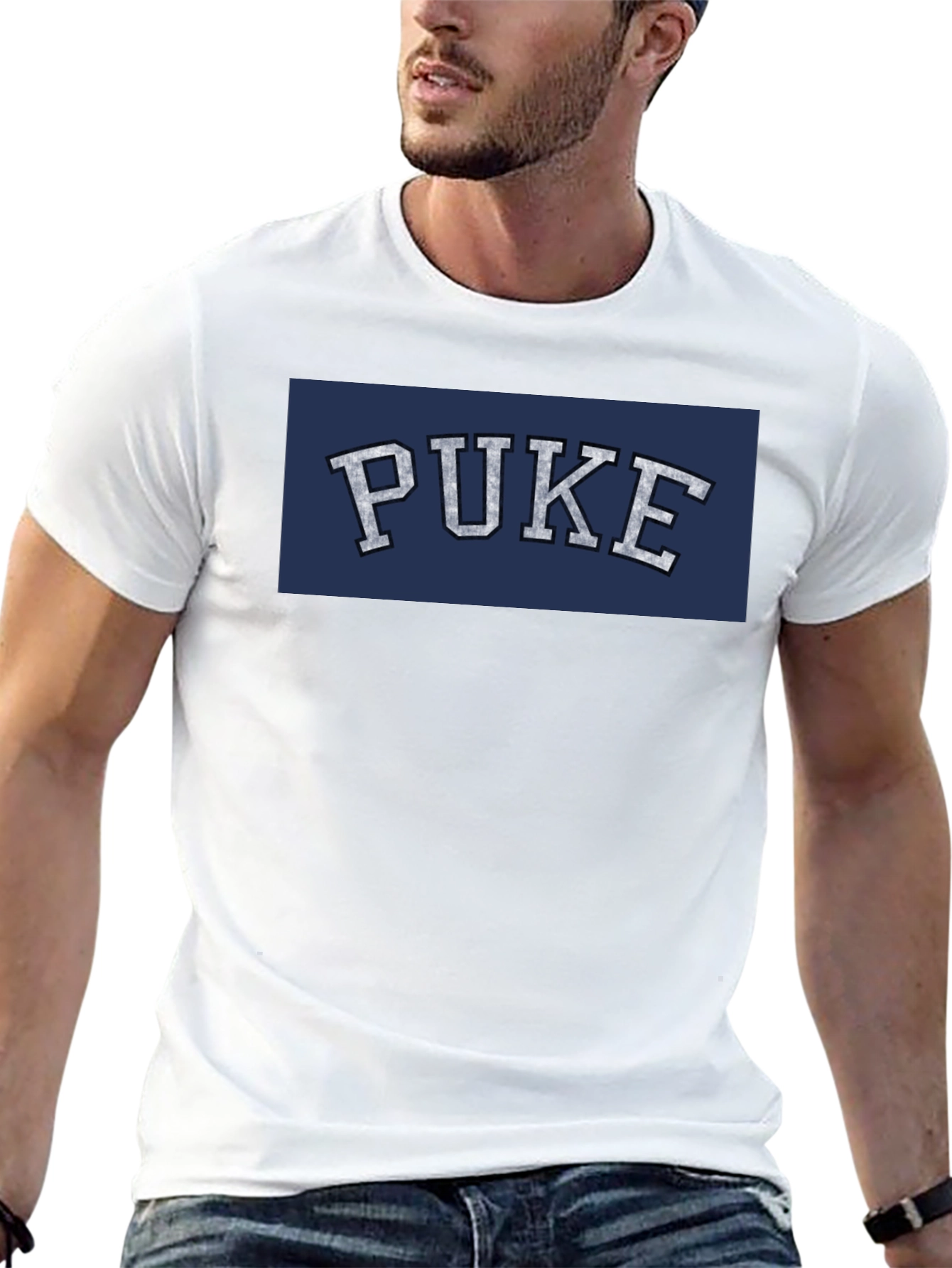 PUKE Graphic Tee - Black T-Shirt