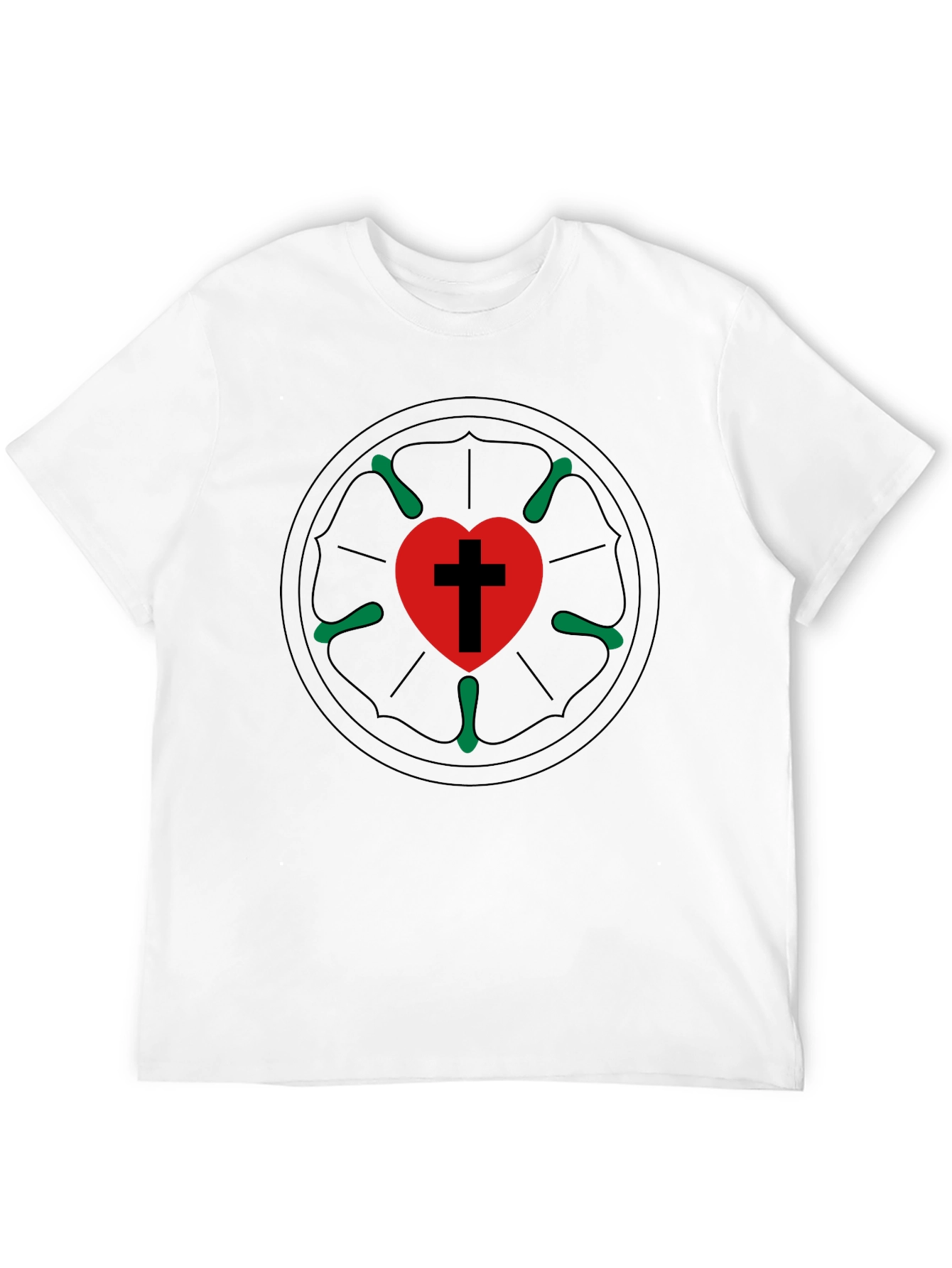 Luther Rose Black T-Shirt