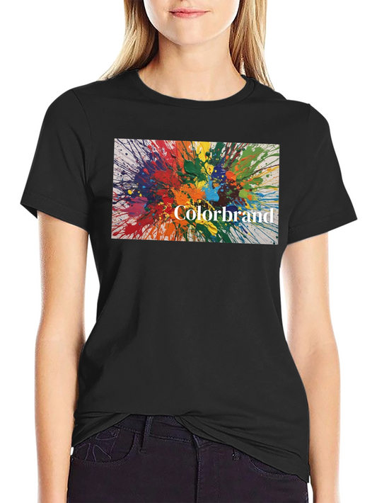 Colorbrand Splatter T-Shirt - Modern Artistic Design