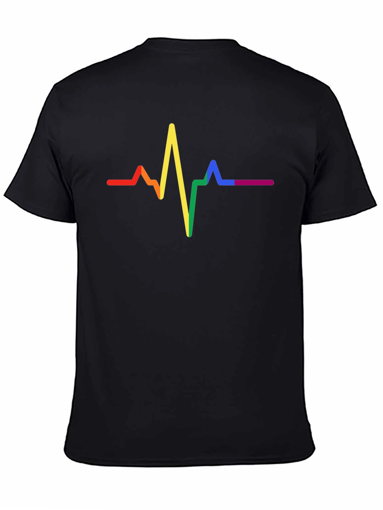 LGBT Pride Rainbow Heartbeat T-Shirt