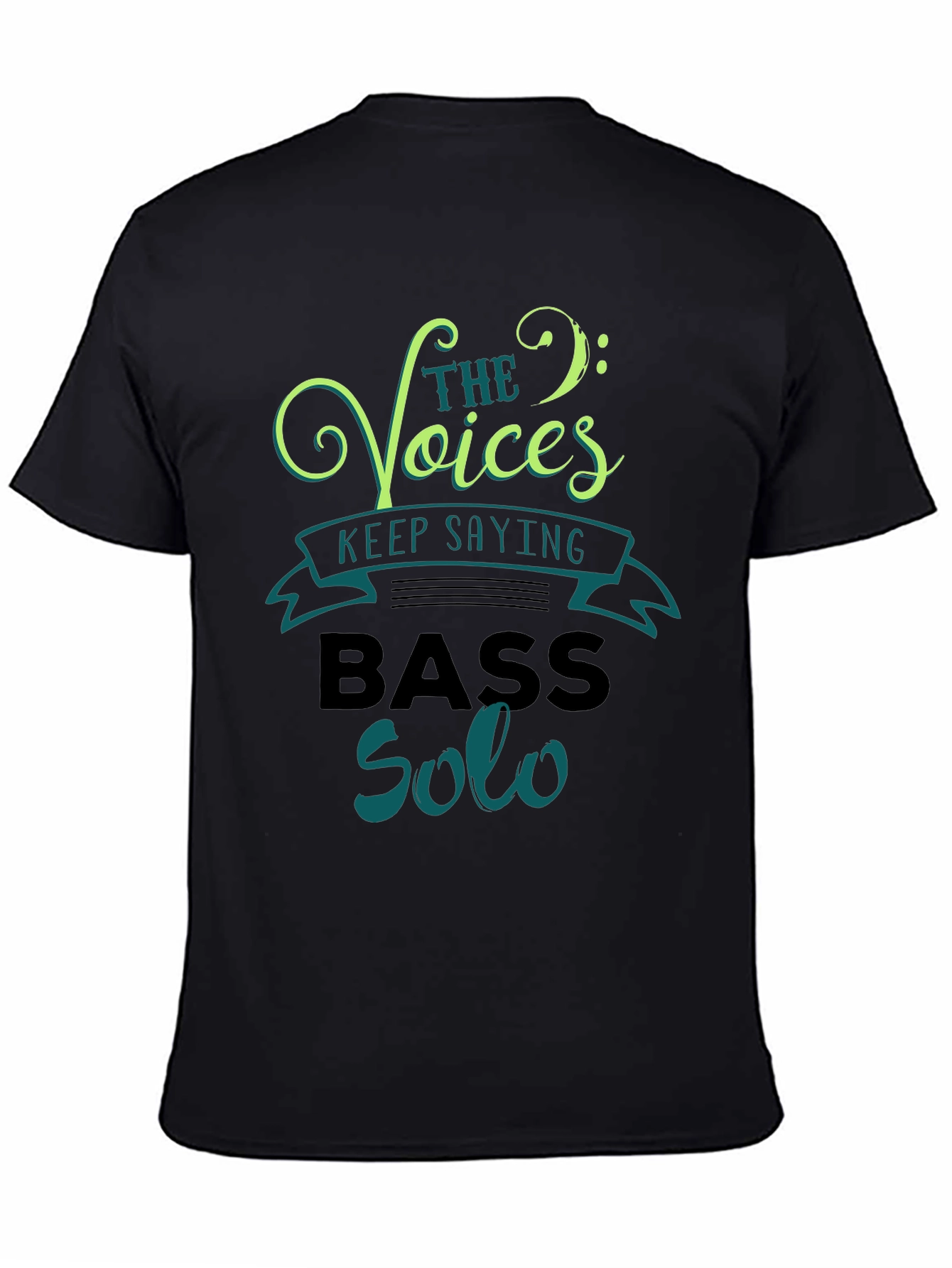 Bass Solo Voices T-Shirt - Music Lover Tee