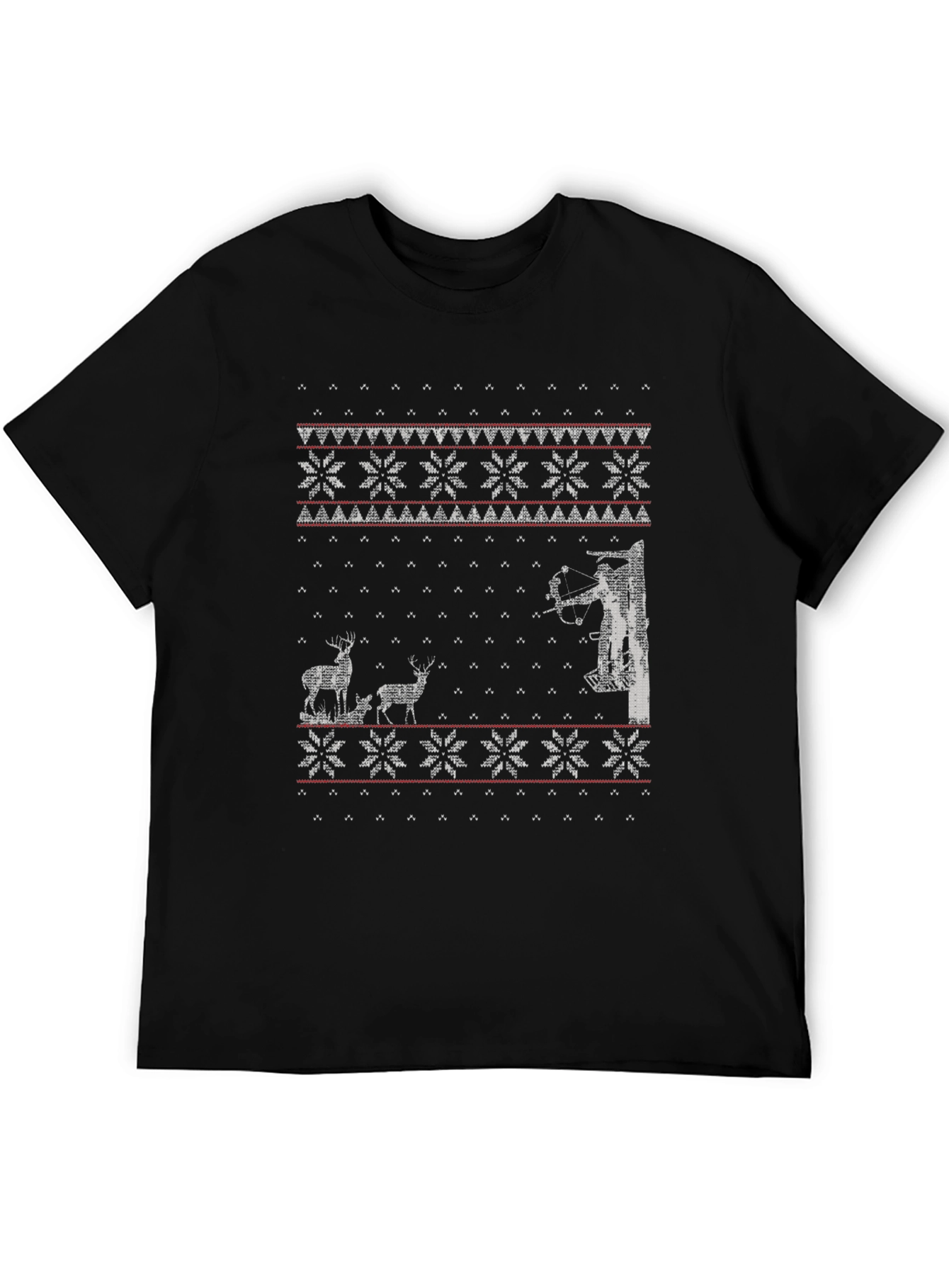 Novelty Hunting Christmas T-Shirt