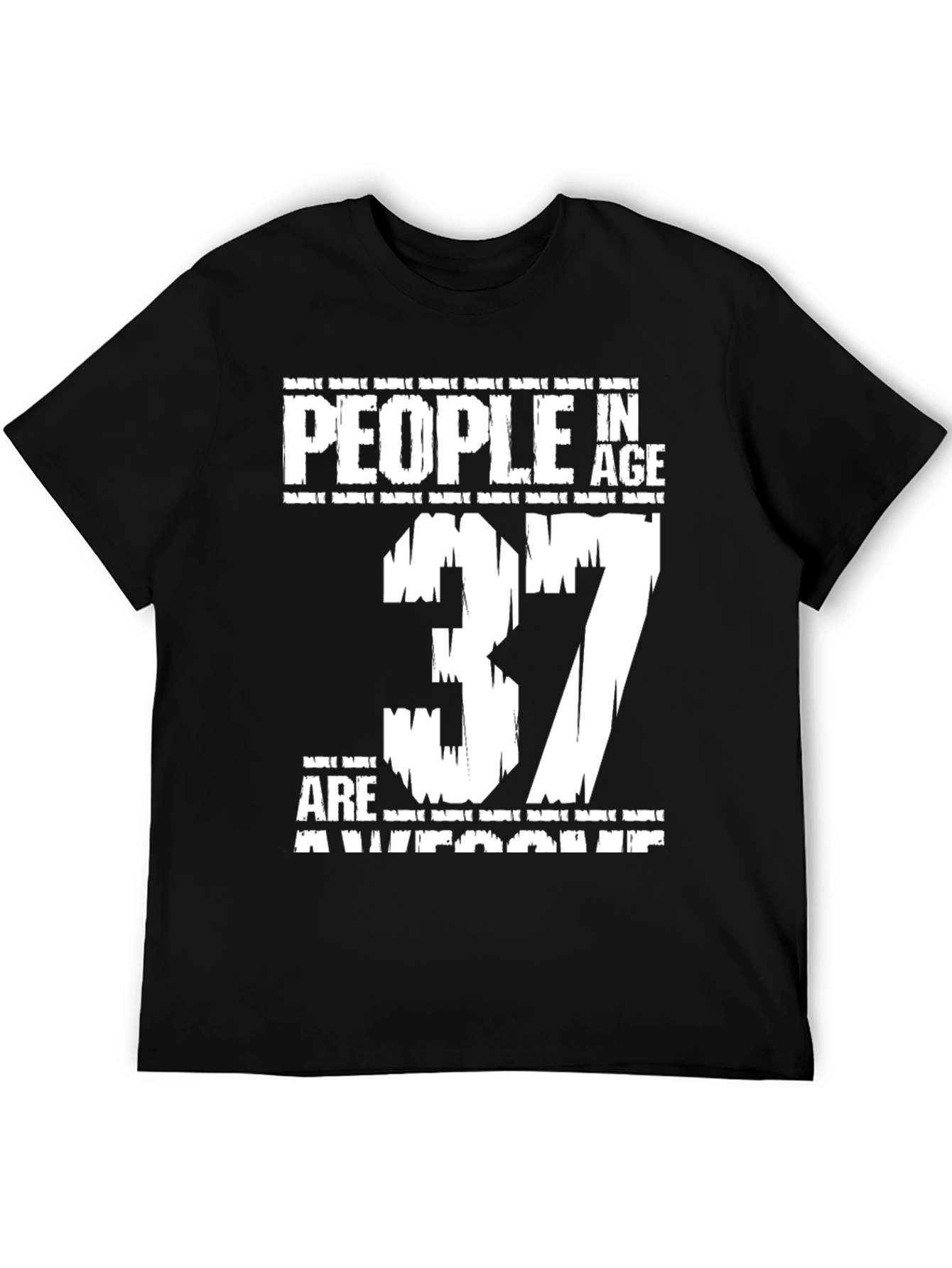 37 Years Old Awesome Birthday T-Shirt