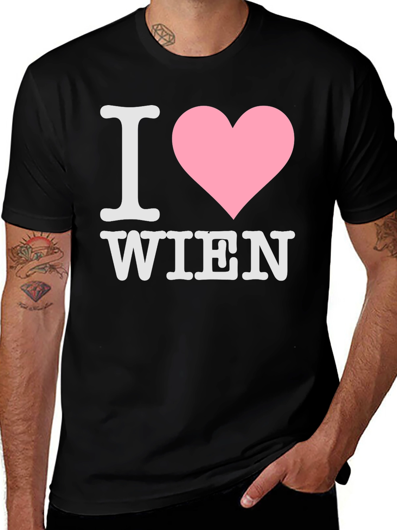 I Love Wien T-Shirt - Vienna Austria Souvenir Tee