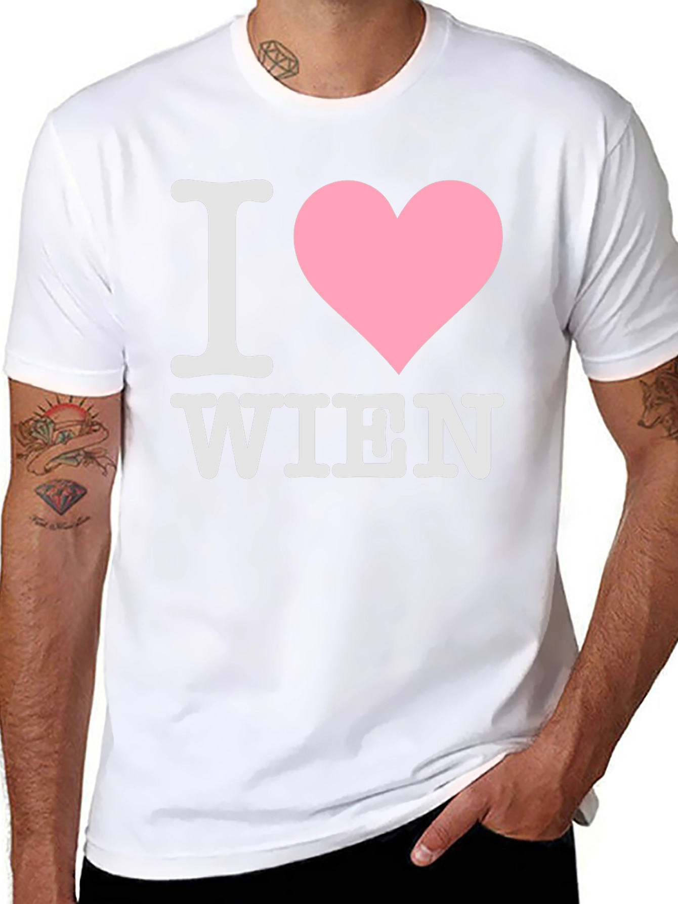 I Love Wien T-Shirt - Vienna Austria Souvenir Tee