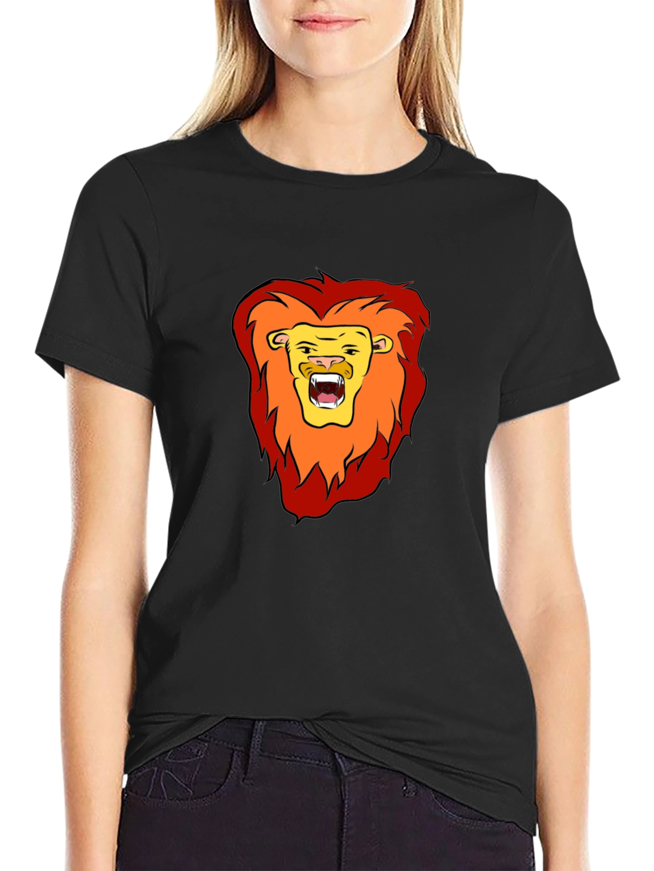 Lion Graphic Tee - Bold & Stylish