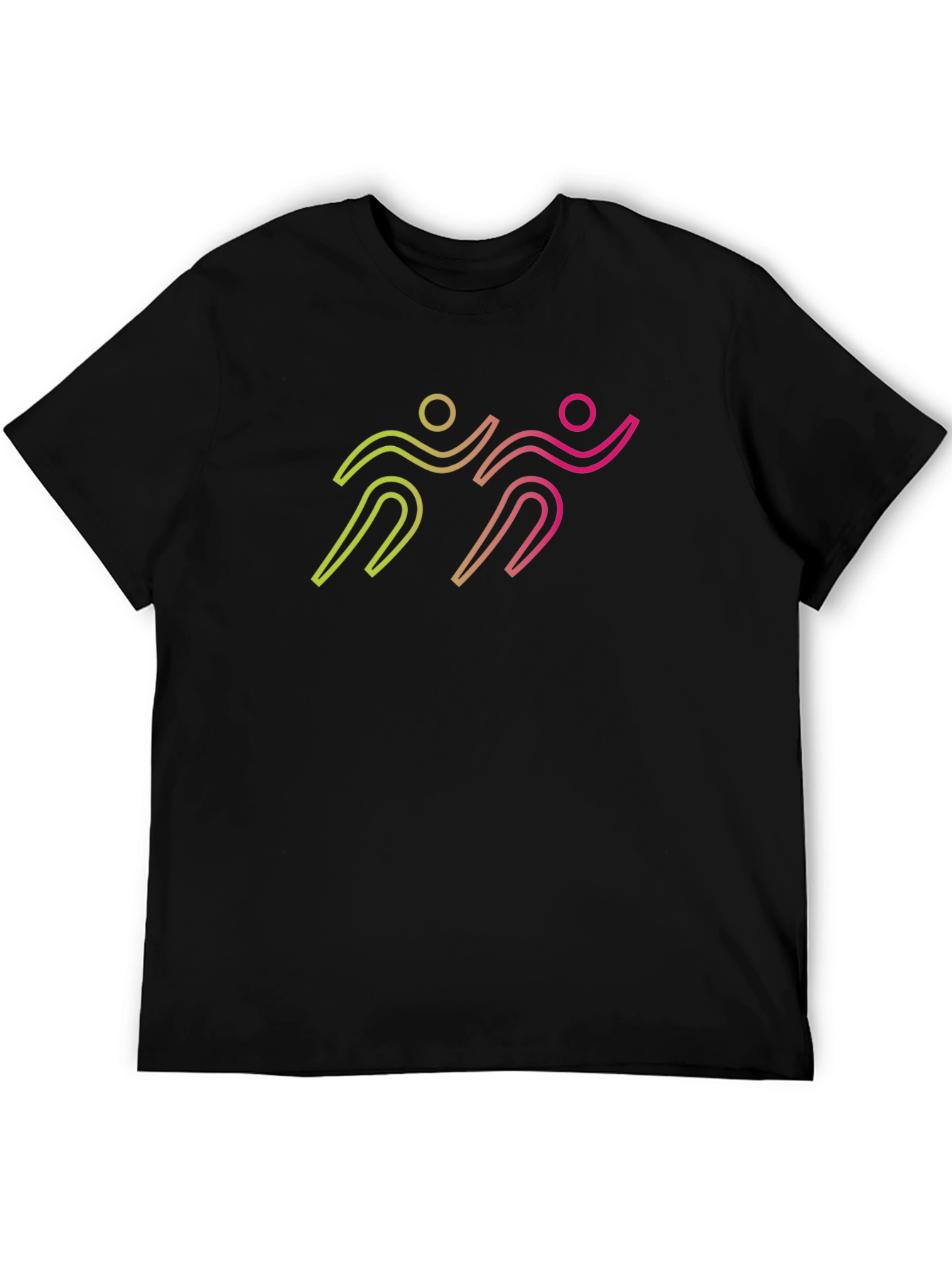 Runner Graphic Tee - Neon Style