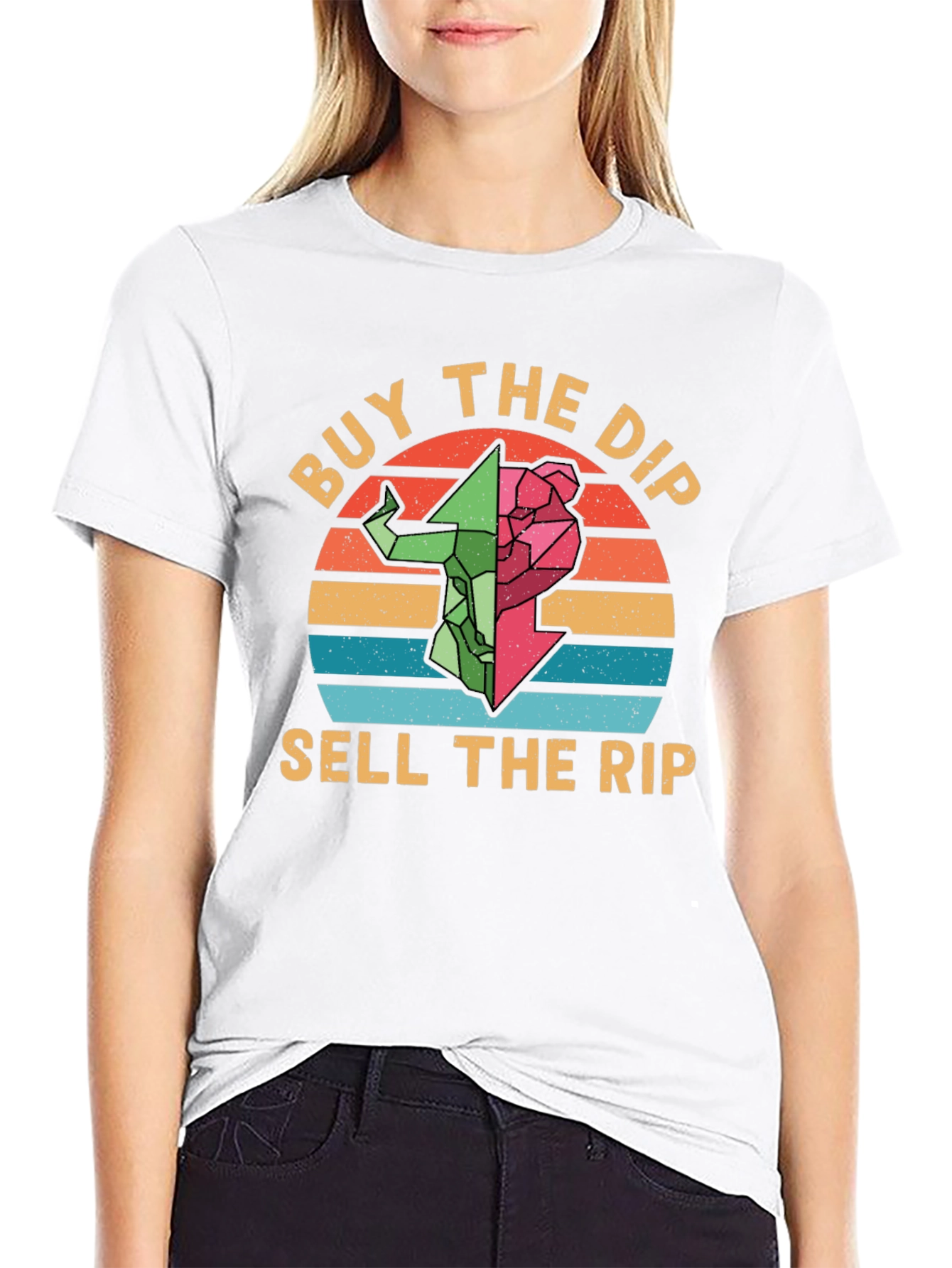 Buy the Dip Sell the Rip Graphic Tee