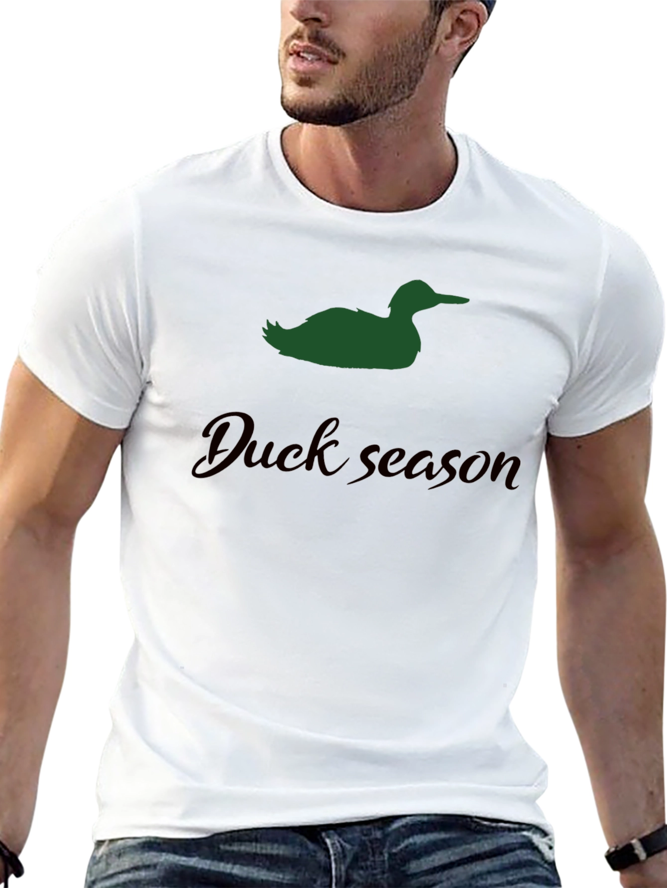 Duck Season Graphic Tee - Black