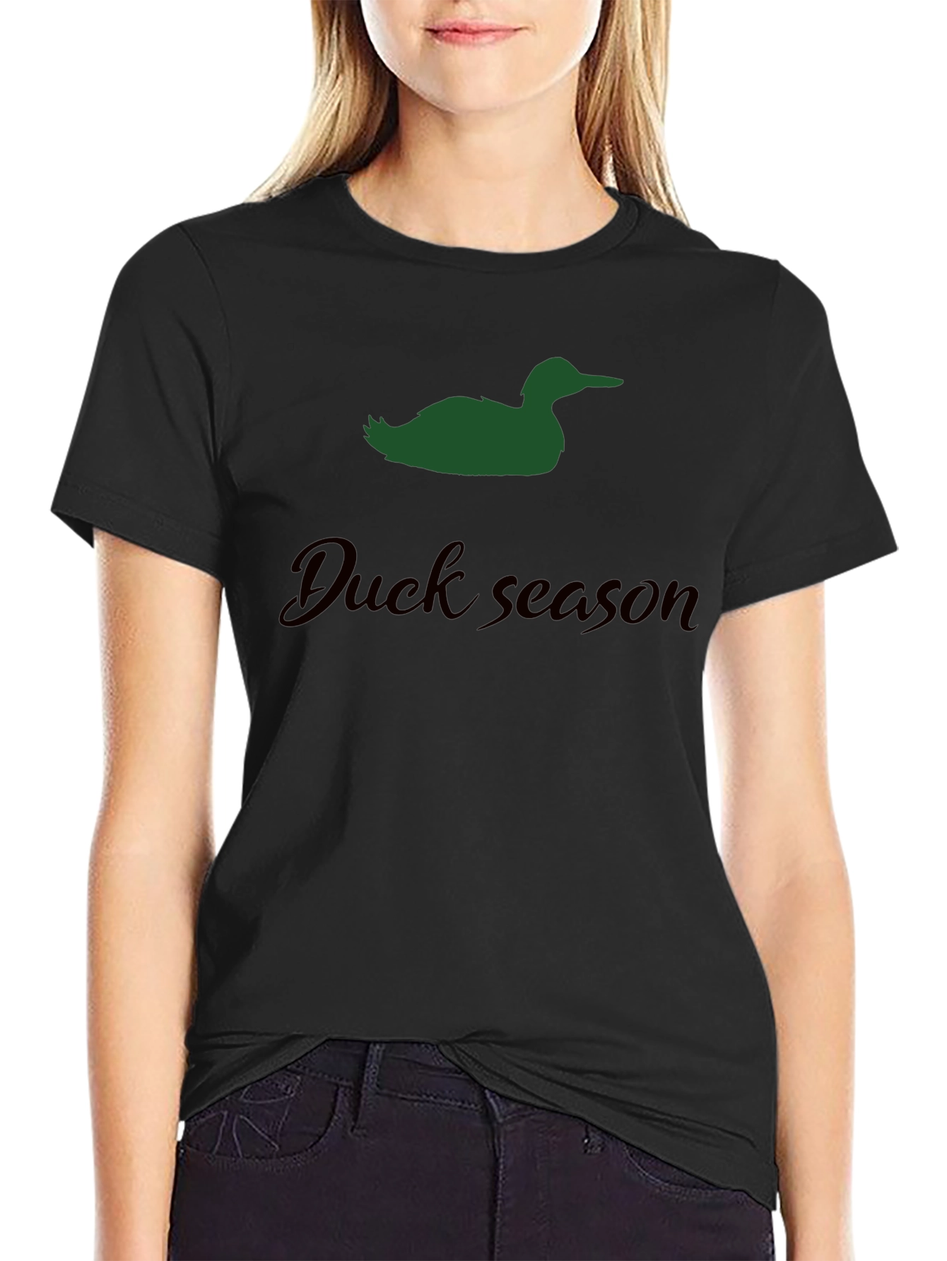Duck Season Graphic Tee - Black