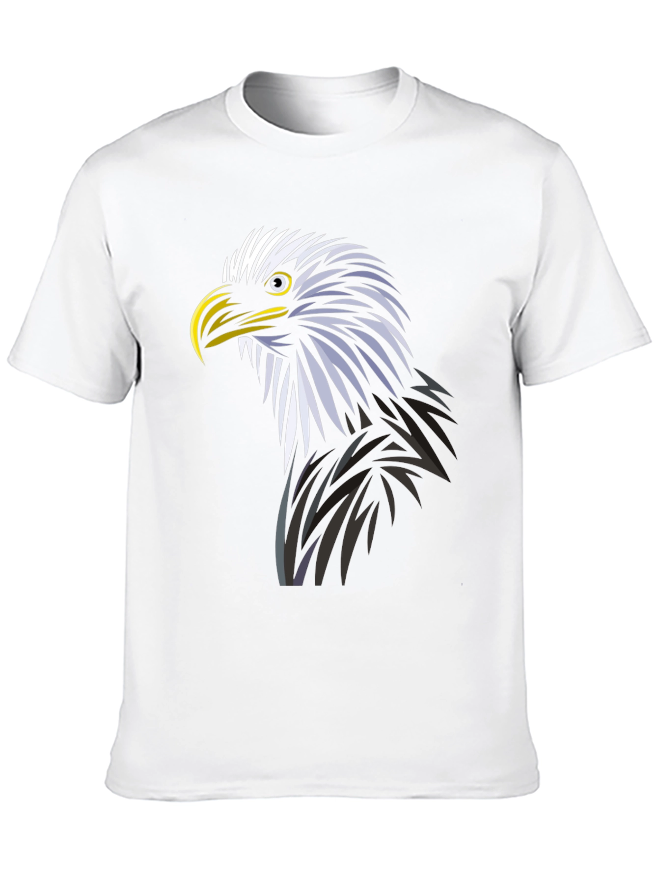 Black Eagle Graphic T-Shirt | Bold Animal Tee
