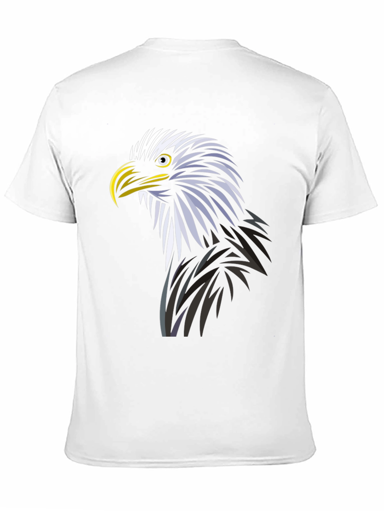 Black Eagle Graphic T-Shirt | Bold Animal Tee