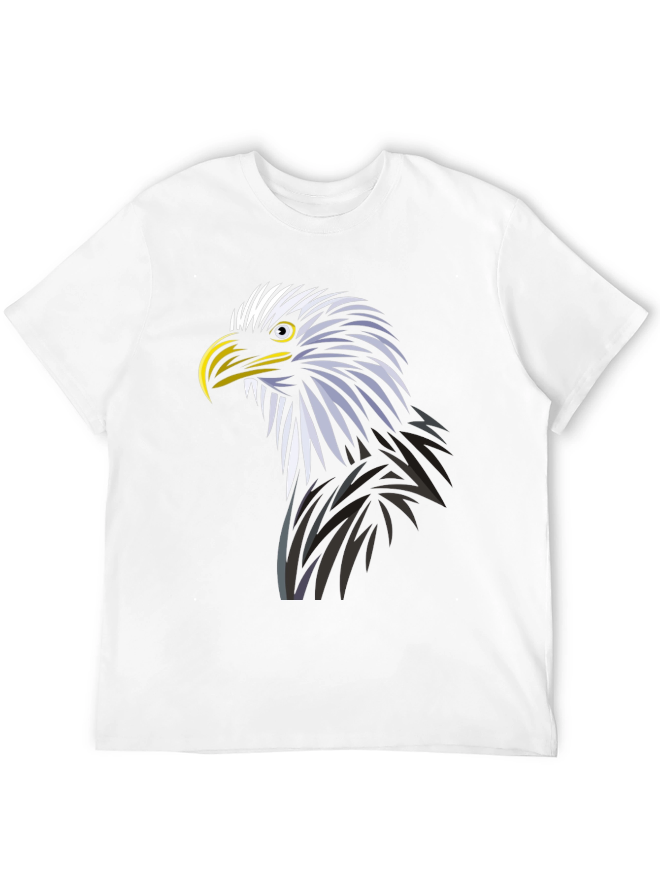 Black Eagle Graphic T-Shirt | Bold Animal Tee