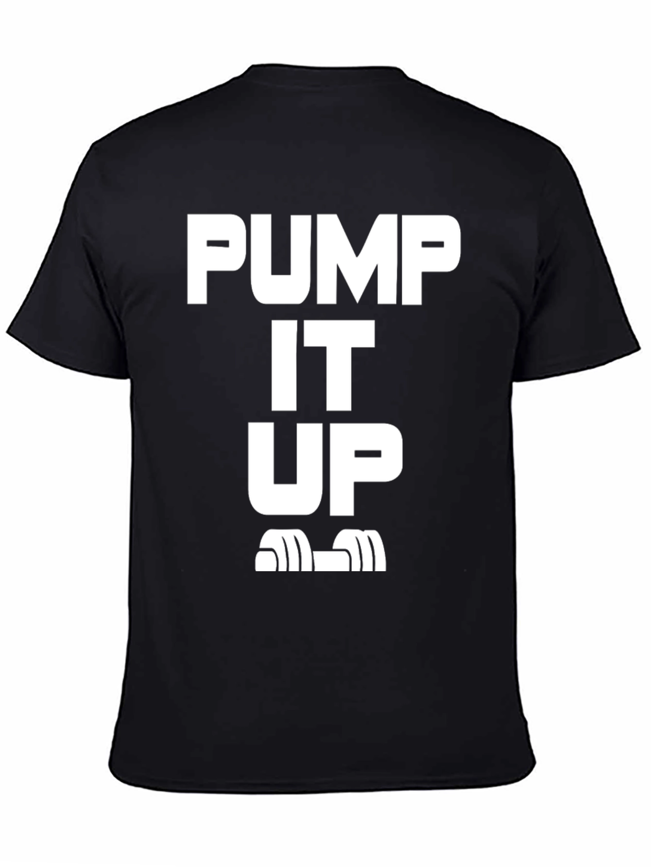Pump It Up Gym T-Shirt - Black