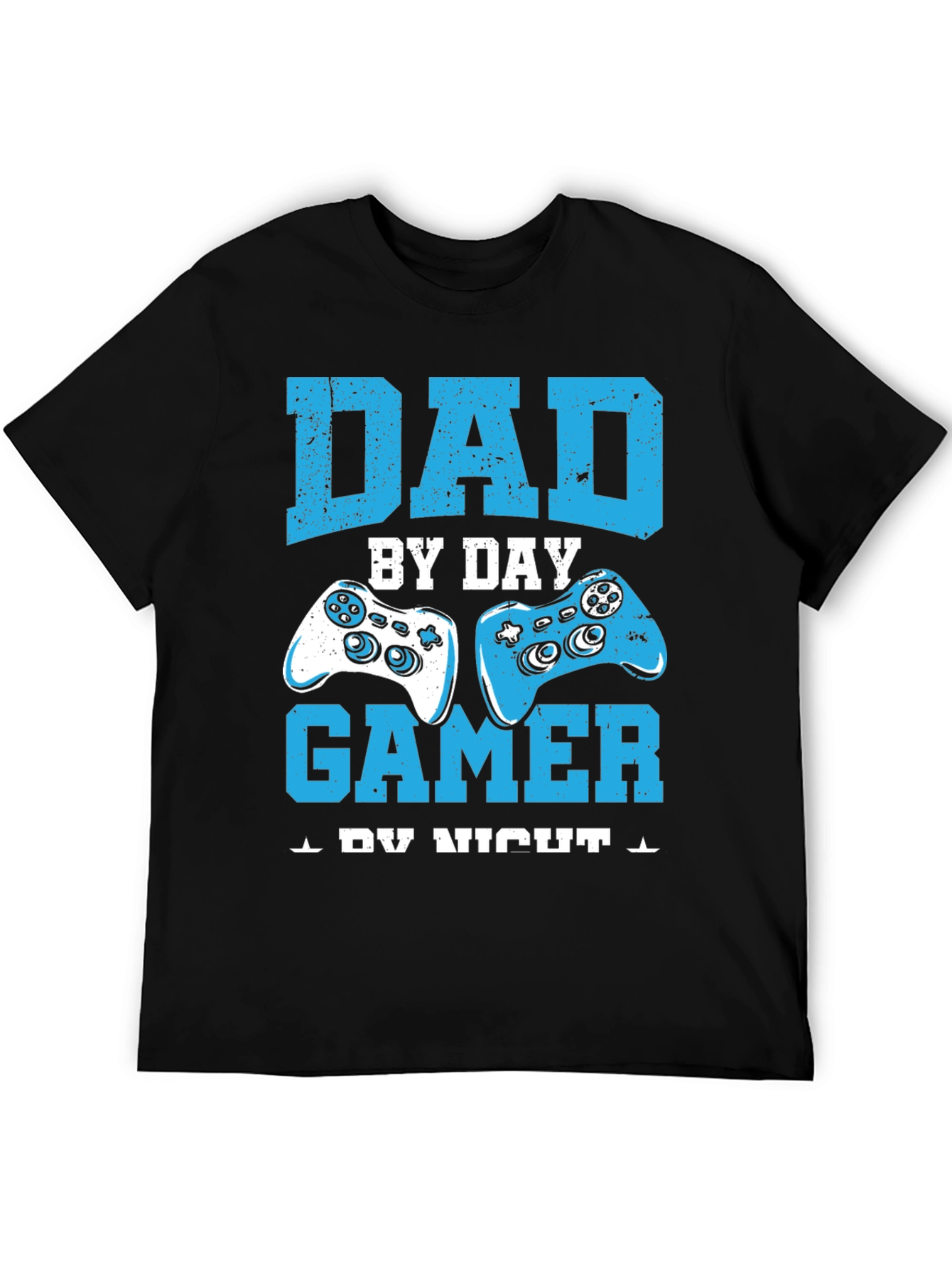 Dad Gamer T-Shirt - Day & Night Fun