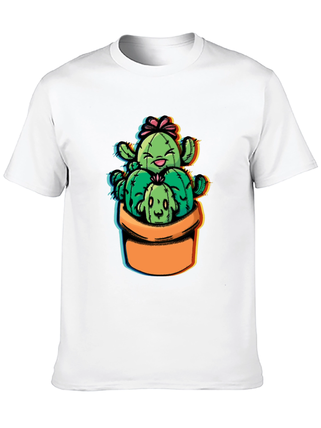 Cute Cactus Crew Graphic Tee