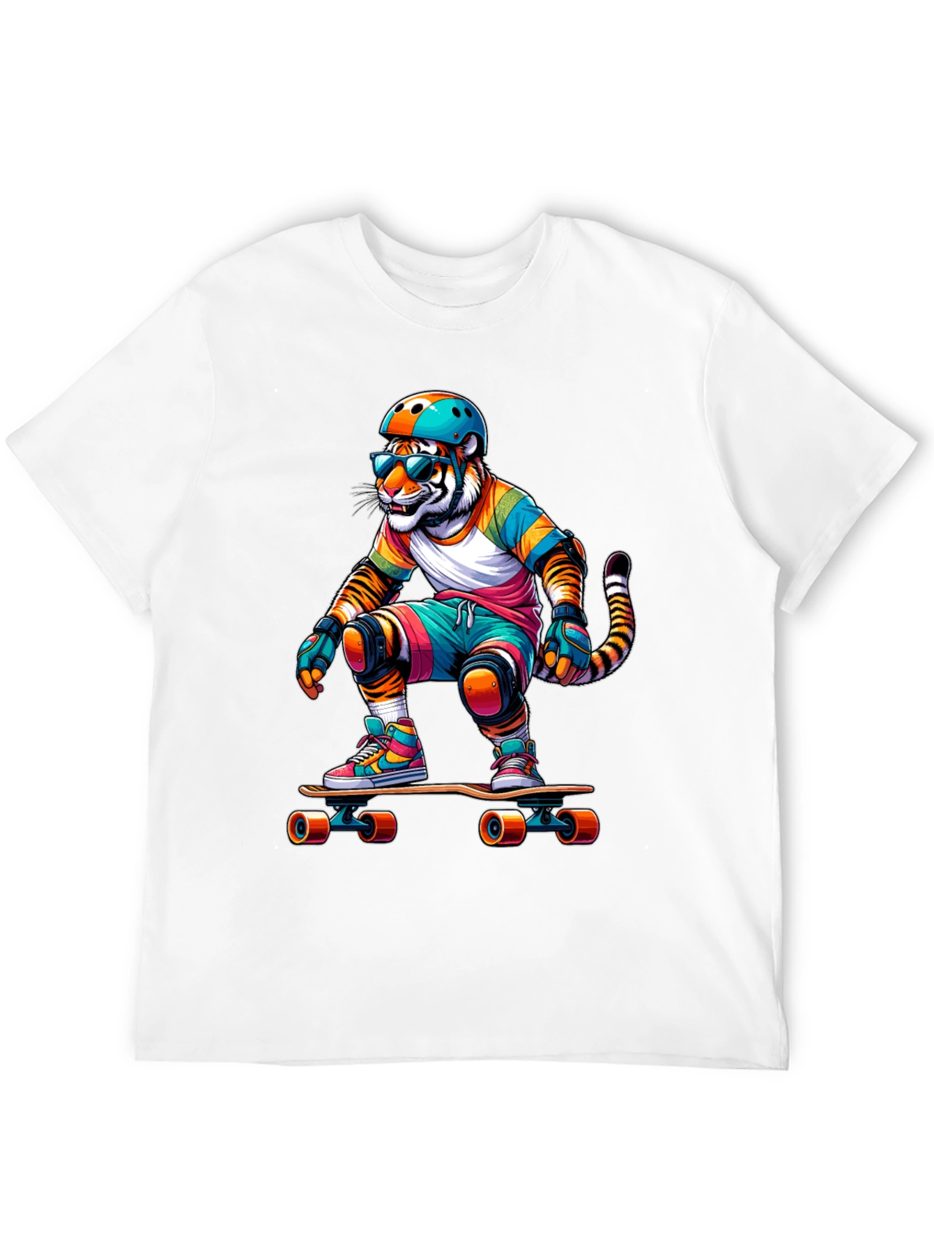 Skater Tiger Graphic Tee