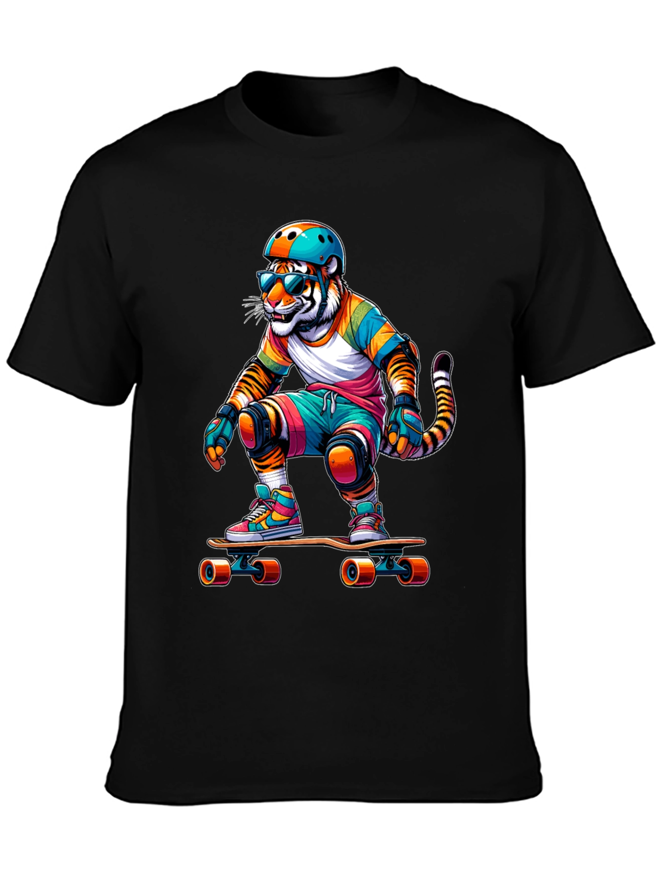 Skater Tiger Graphic Tee