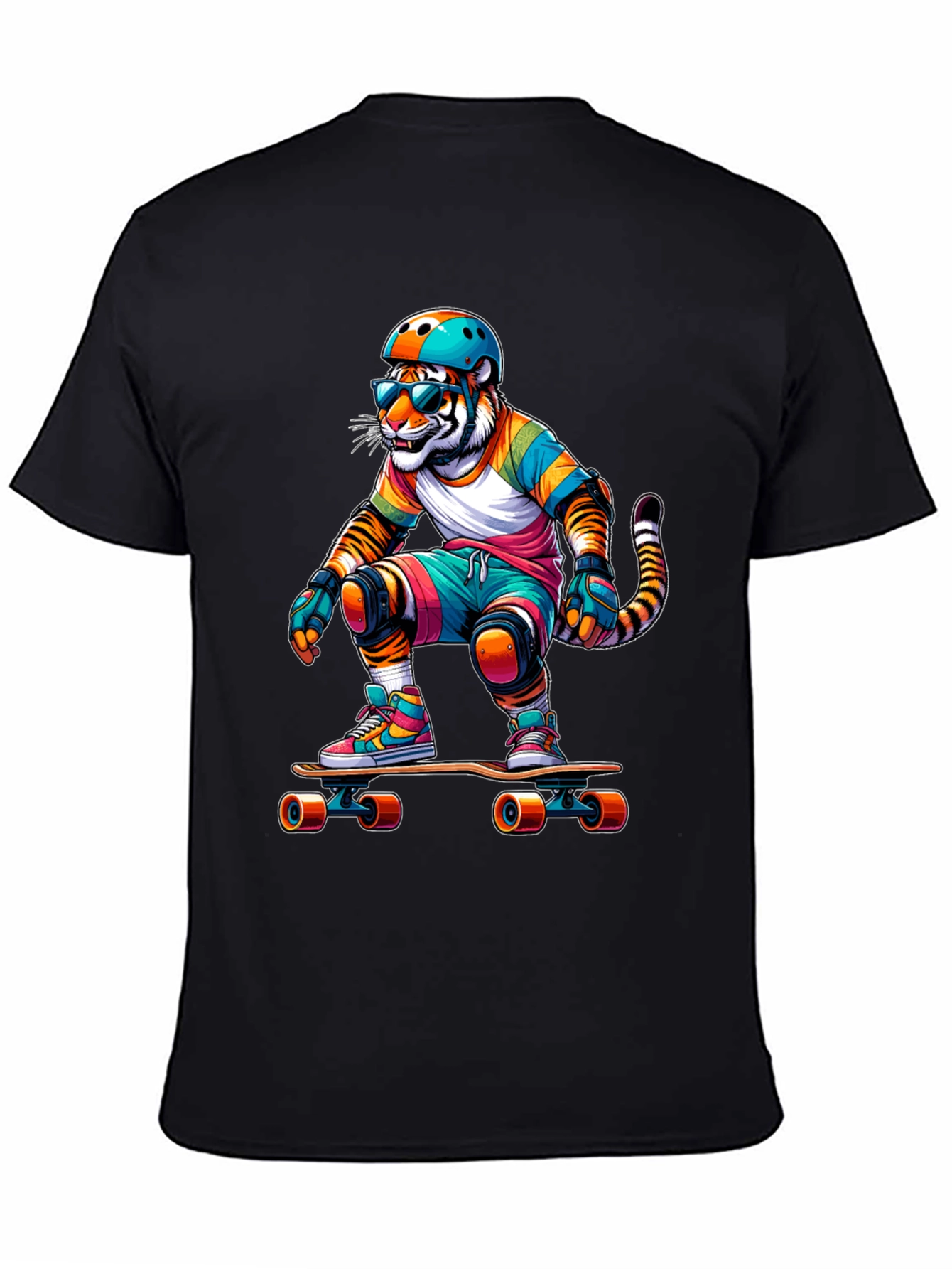 Skater Tiger Graphic Tee
