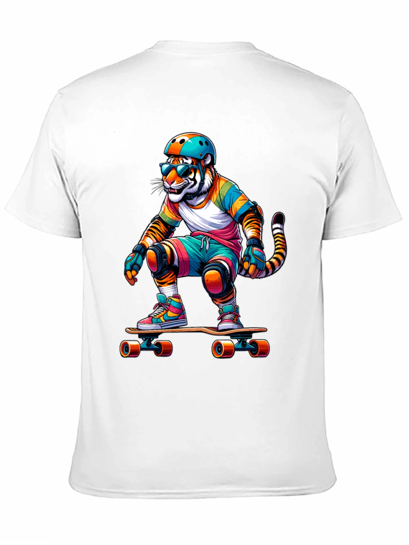 Skater Tiger Graphic Tee