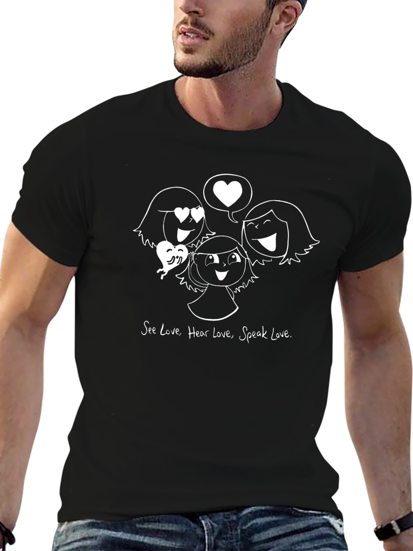 See Love Graphic T-Shirt