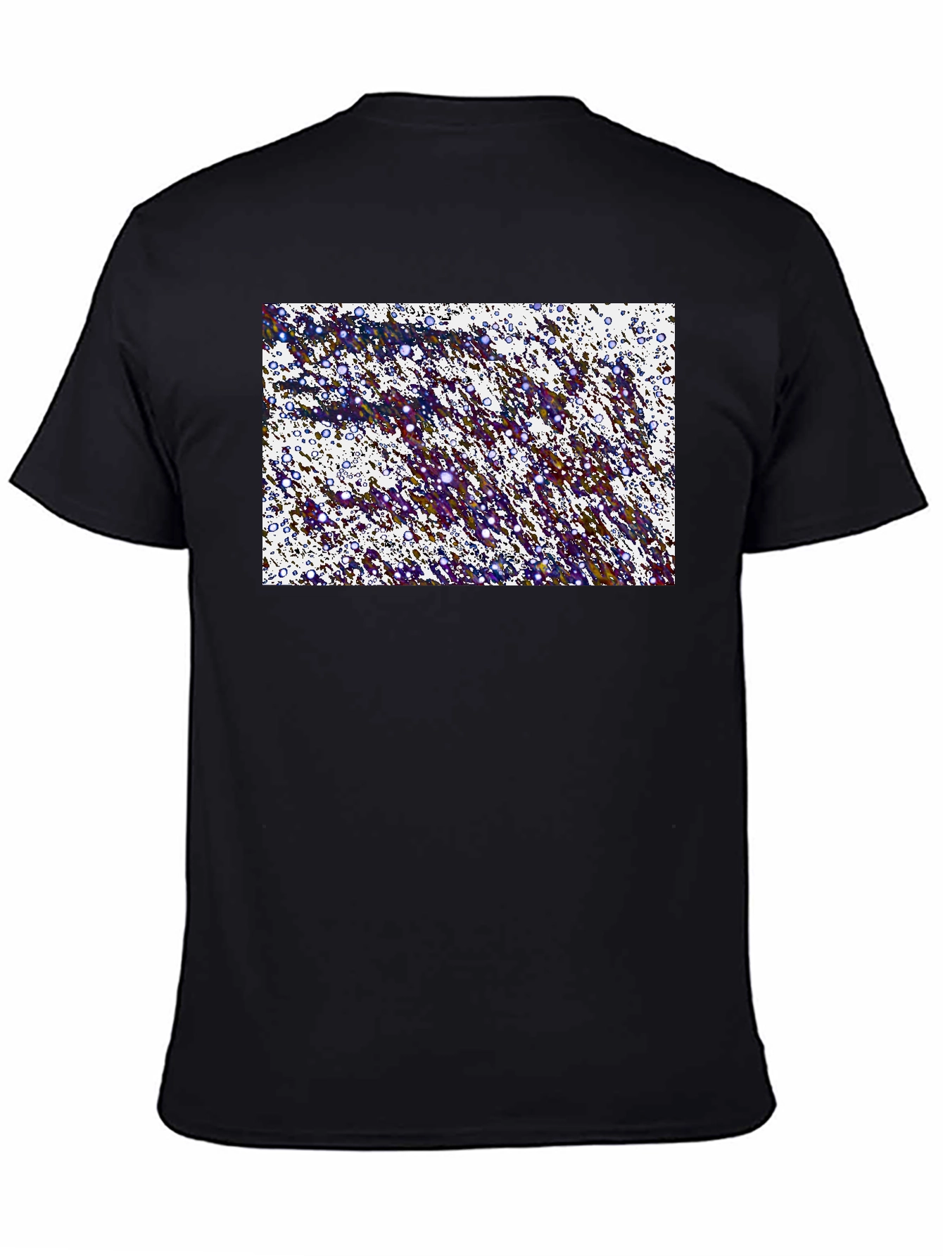 Abstract Splatter Graphic T-Shirt